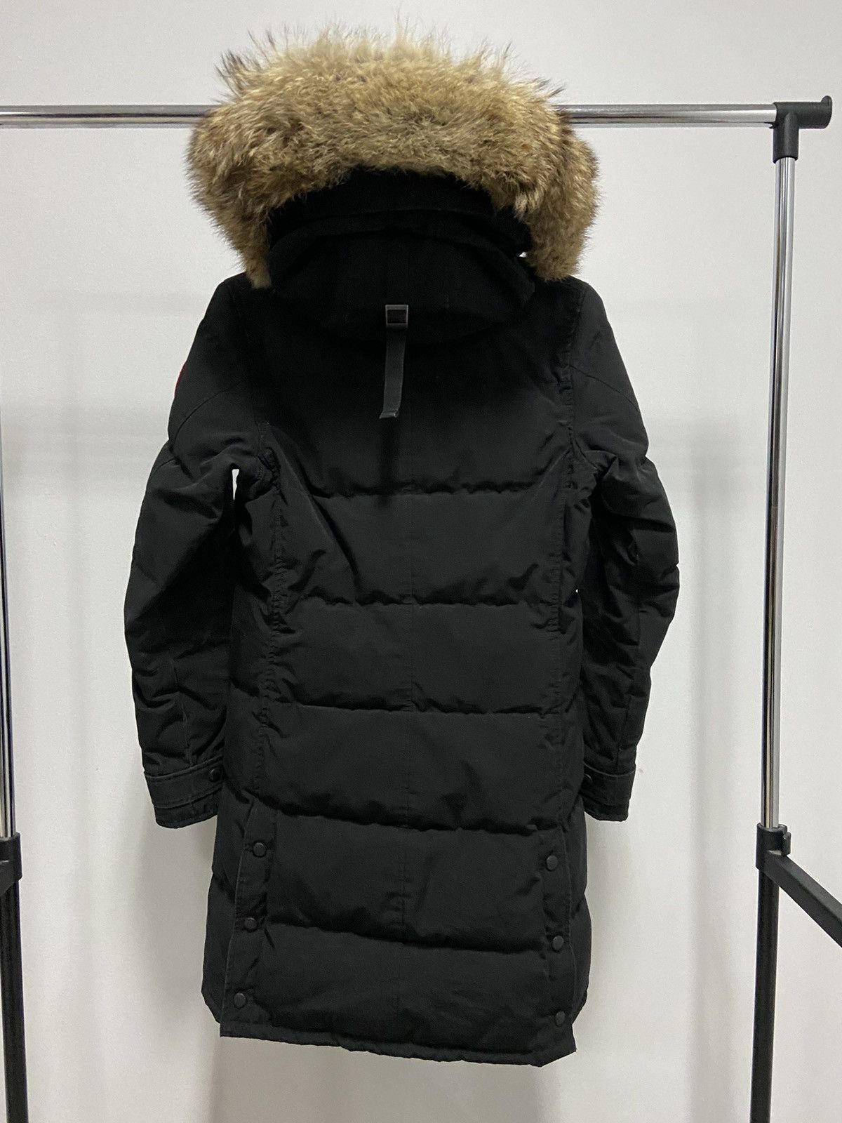 Canada Goose × Vintage Canada Goose shelburne Parka Jacket Vintage Hooded fur Size XS / US 0-2 / IT 36-38 - 3 Thumbnail