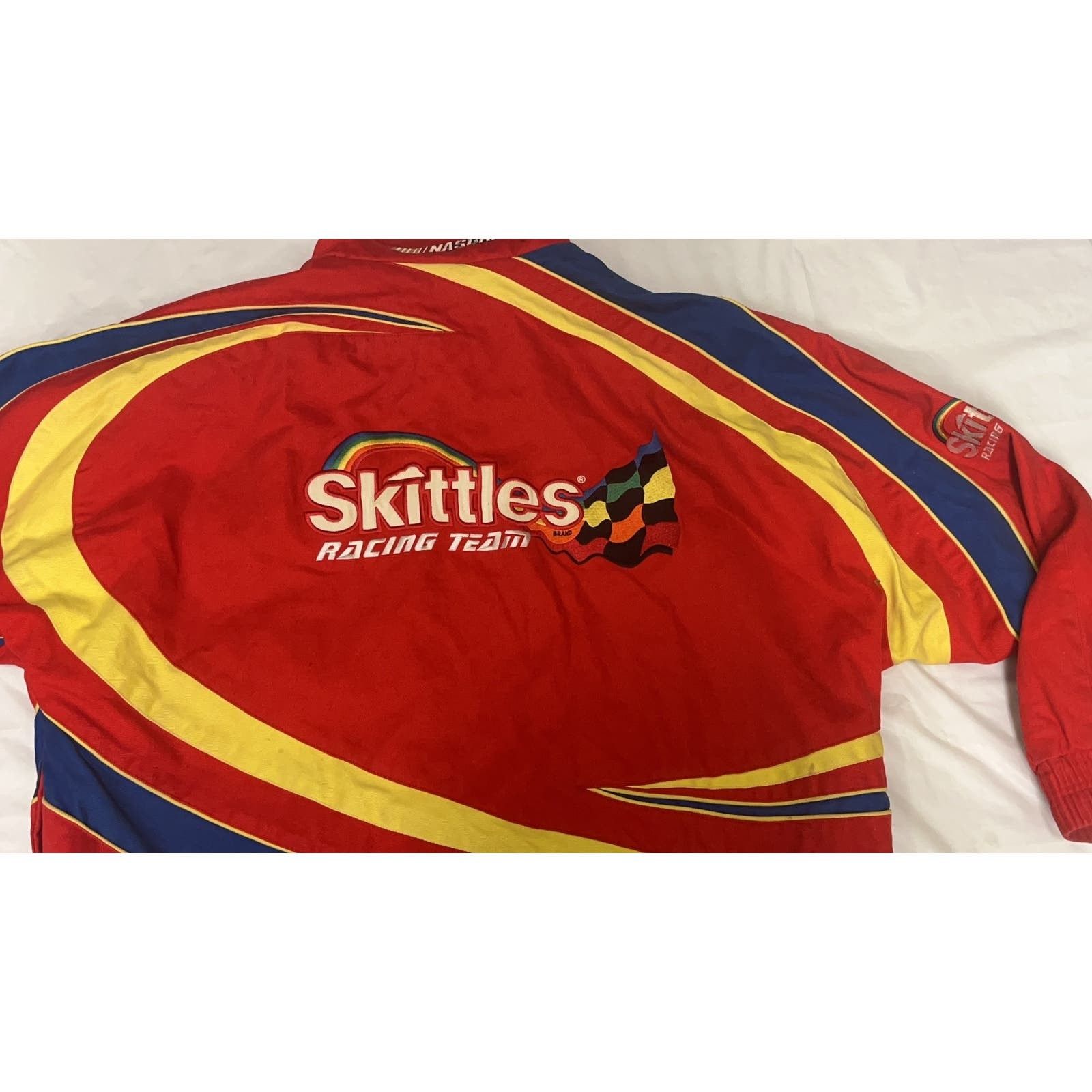 Other Vintage Skittles Racing Team Jacket Ernie Irvan Track Gear Size US XXL / EU 58 / 5 - 19 Thumbnail