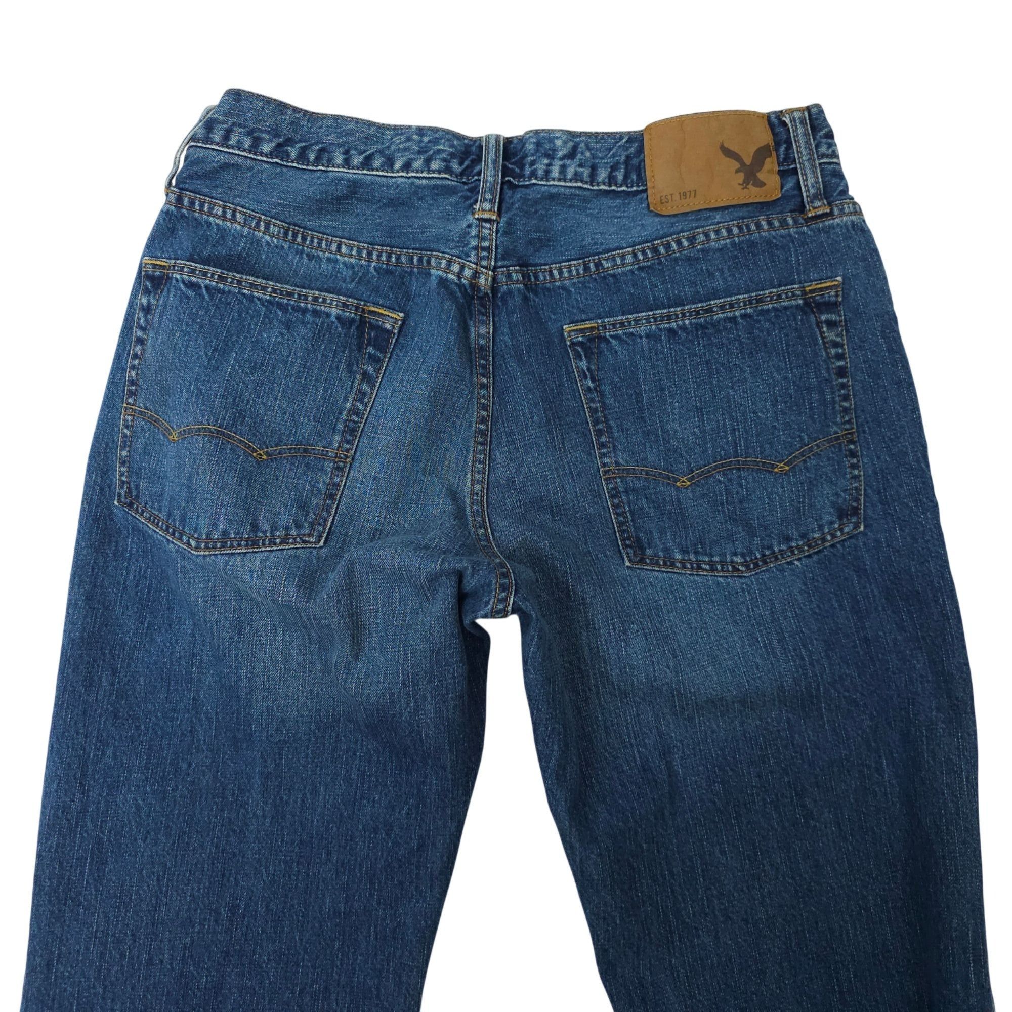 American Eagle Outfitters American Eagle Bootcut Jeans Mens 32x34 (Fit 32x32) Denim Size US 32 / EU 48 - 13 Thumbnail