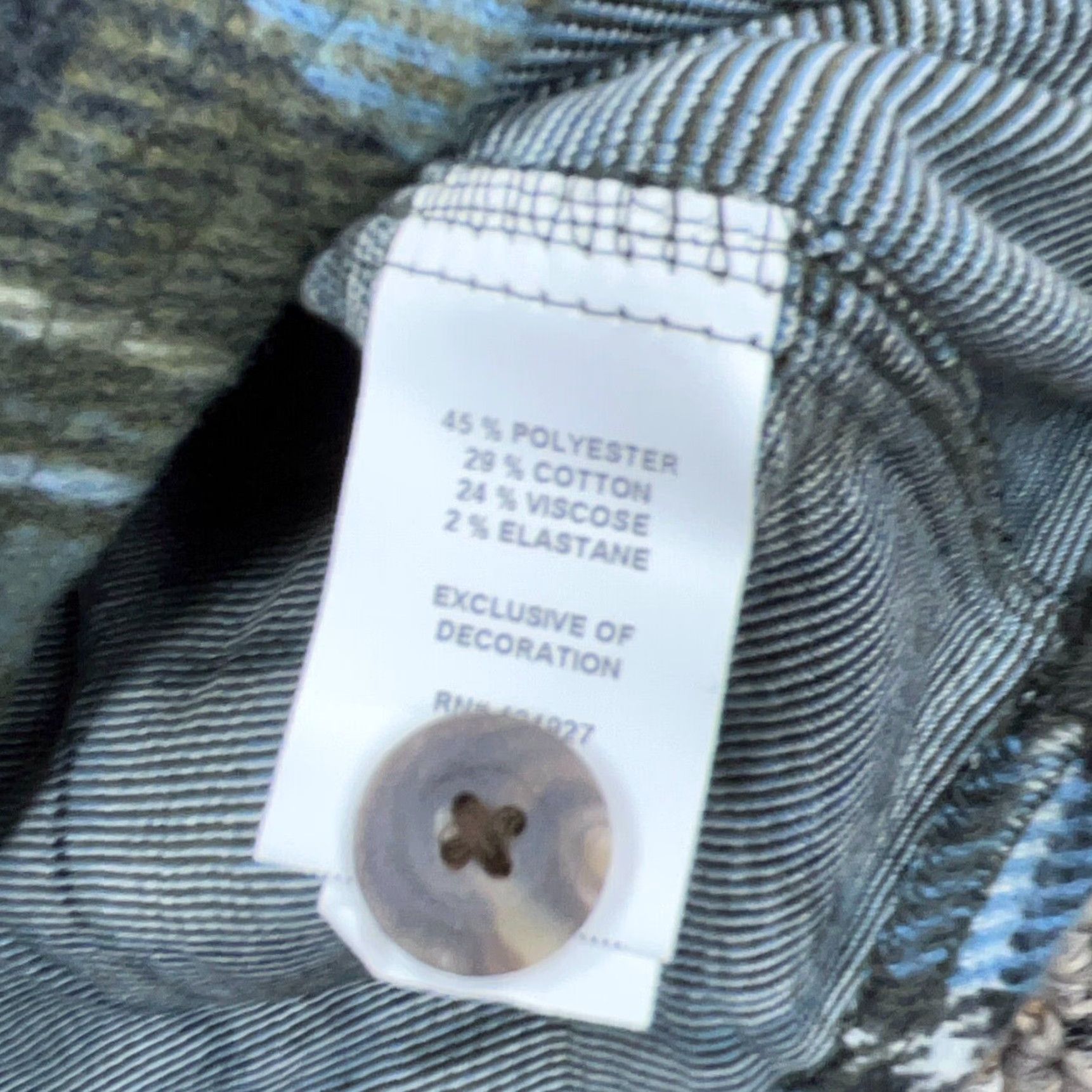 johnnie-O johnnie-O Shirt Jacket Shirt Men 2XL Green Plaid Flannel Heavy Shacket Zip Hoodie Pocket Casual Outdoor Modern Size US XXL / EU 58 / 5 - 7 Thumbnail
