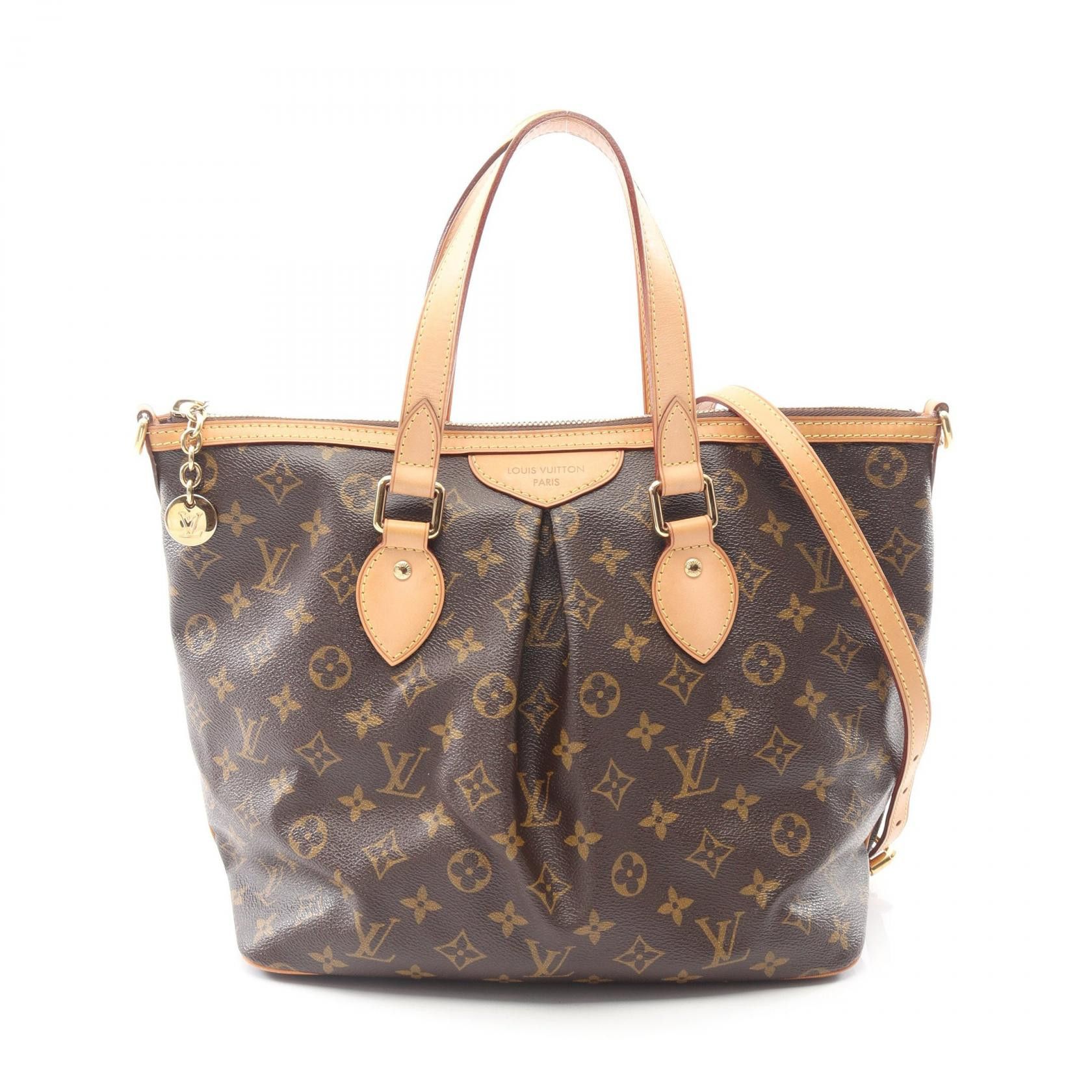 Louis Vuitton Louis Vuitton Louis Vuitton Palermo PM Monogram 2way handbag Textile Handbag M40145 DUTY FREE for USA Size ONE SIZE - 1 Thumbnail