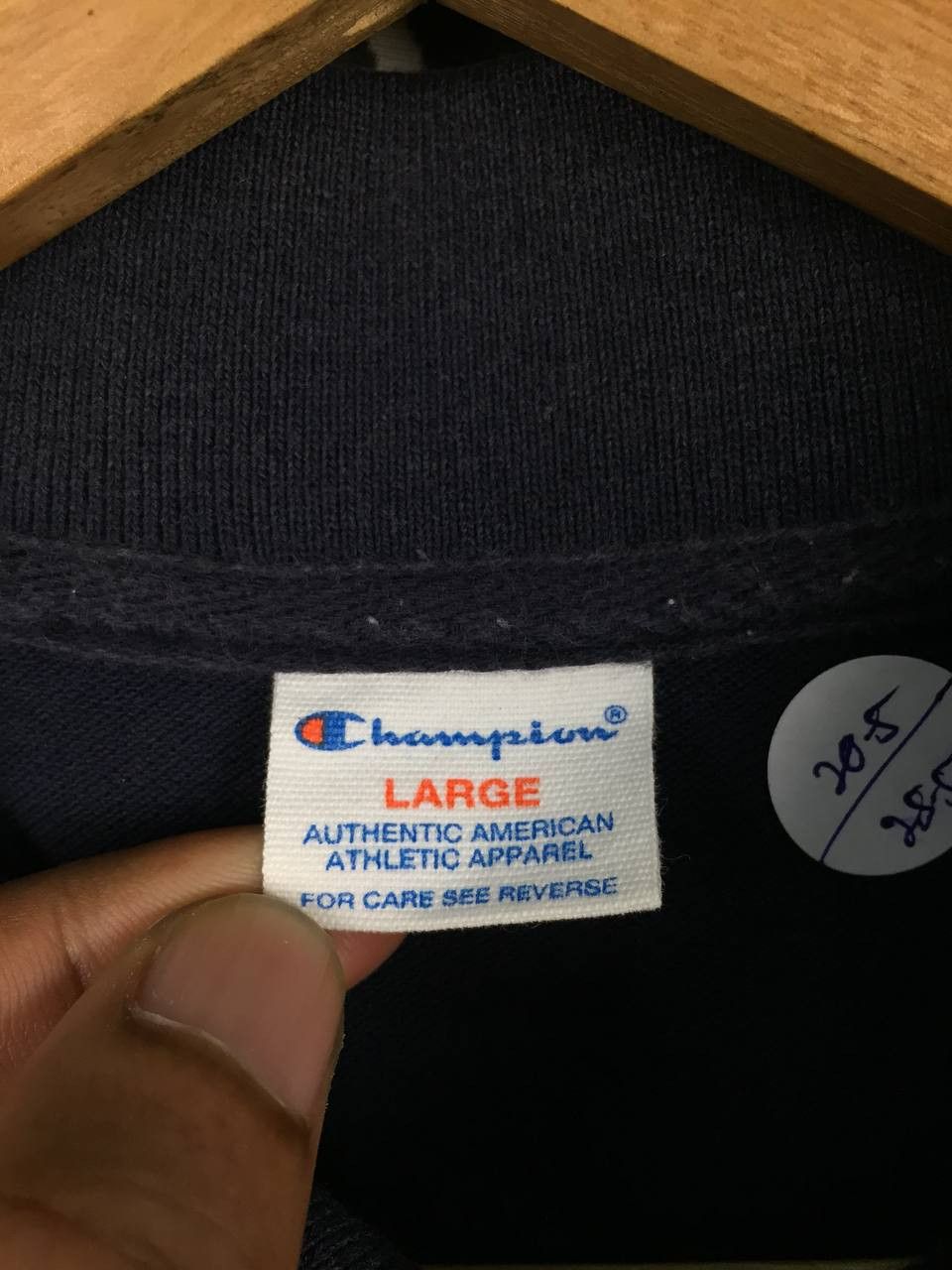 Champion × Vintage Vtg Champion Brooklyn New York Embroidered Logo Polo Tee Size US L / EU 52-54 / 3 - 8 Thumbnail