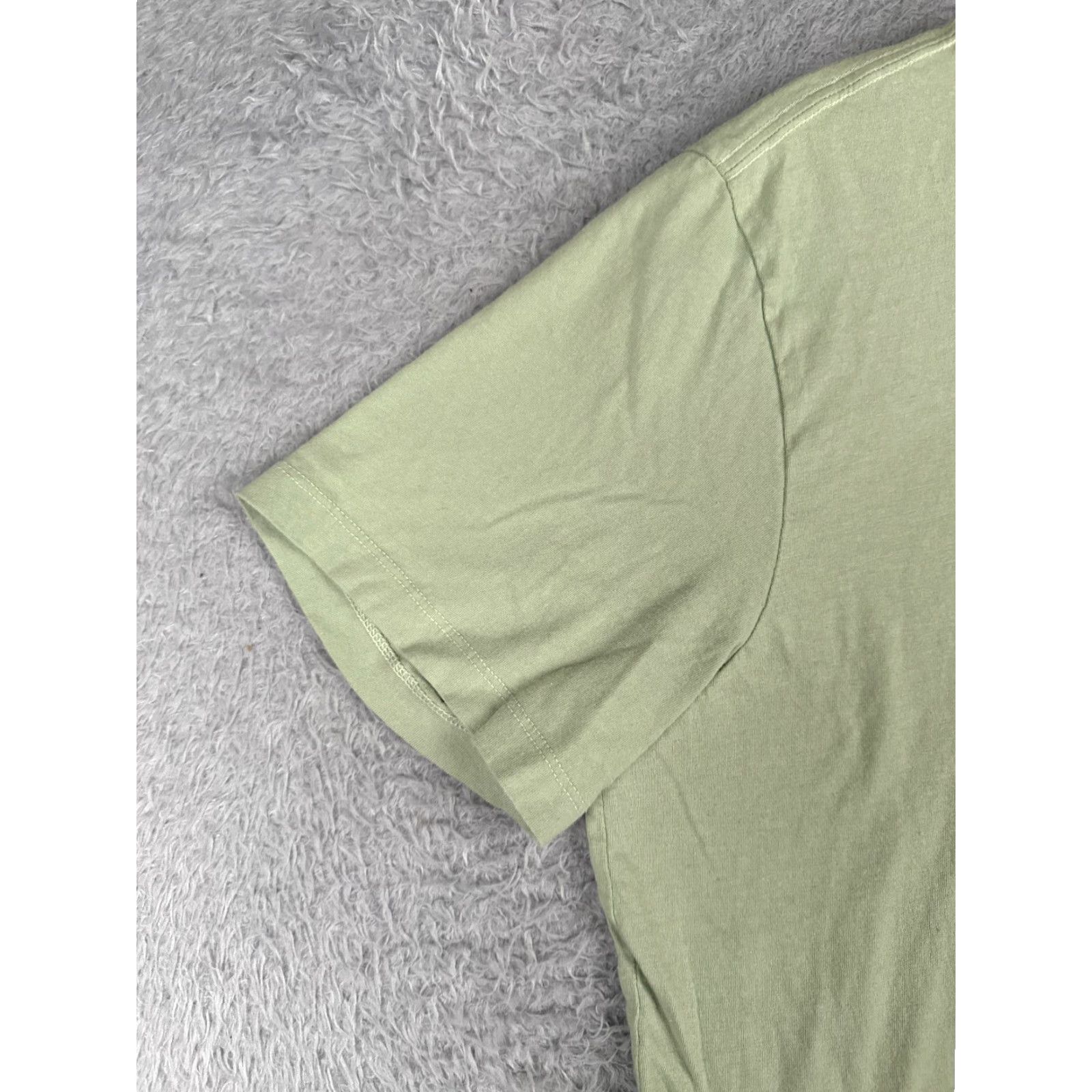 The North Face The North Face Shirt Women Large Green Short Sleeve Crew Neck 100% Cotton T-Shirt Casual Outdoor Womens Size L / US 10 / IT 46 - 3 Thumbnail