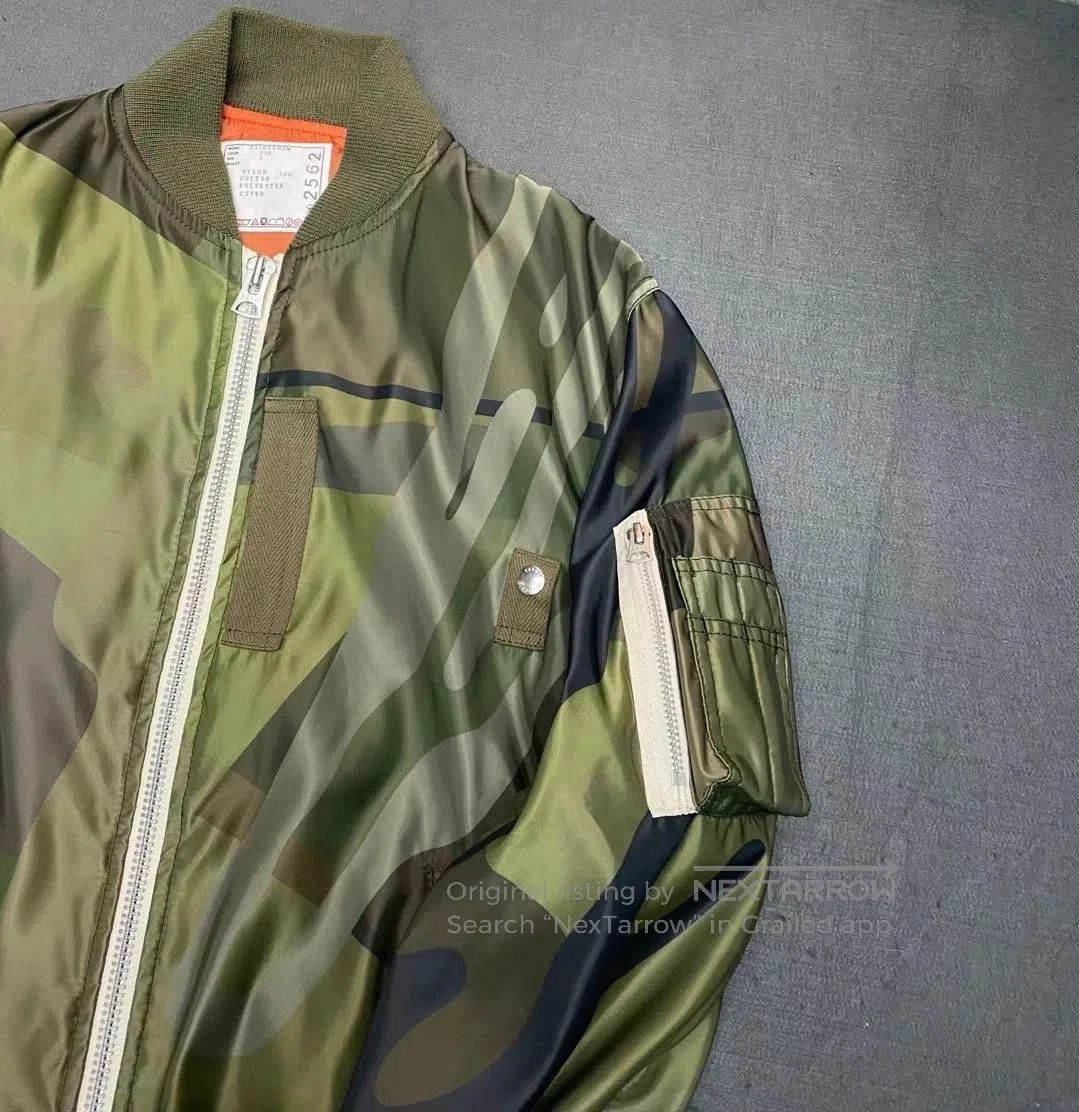 Sacai Sacai x Kaws MA-1 Jacket. Size US M / EU 48-50 / 2 - 3 Thumbnail