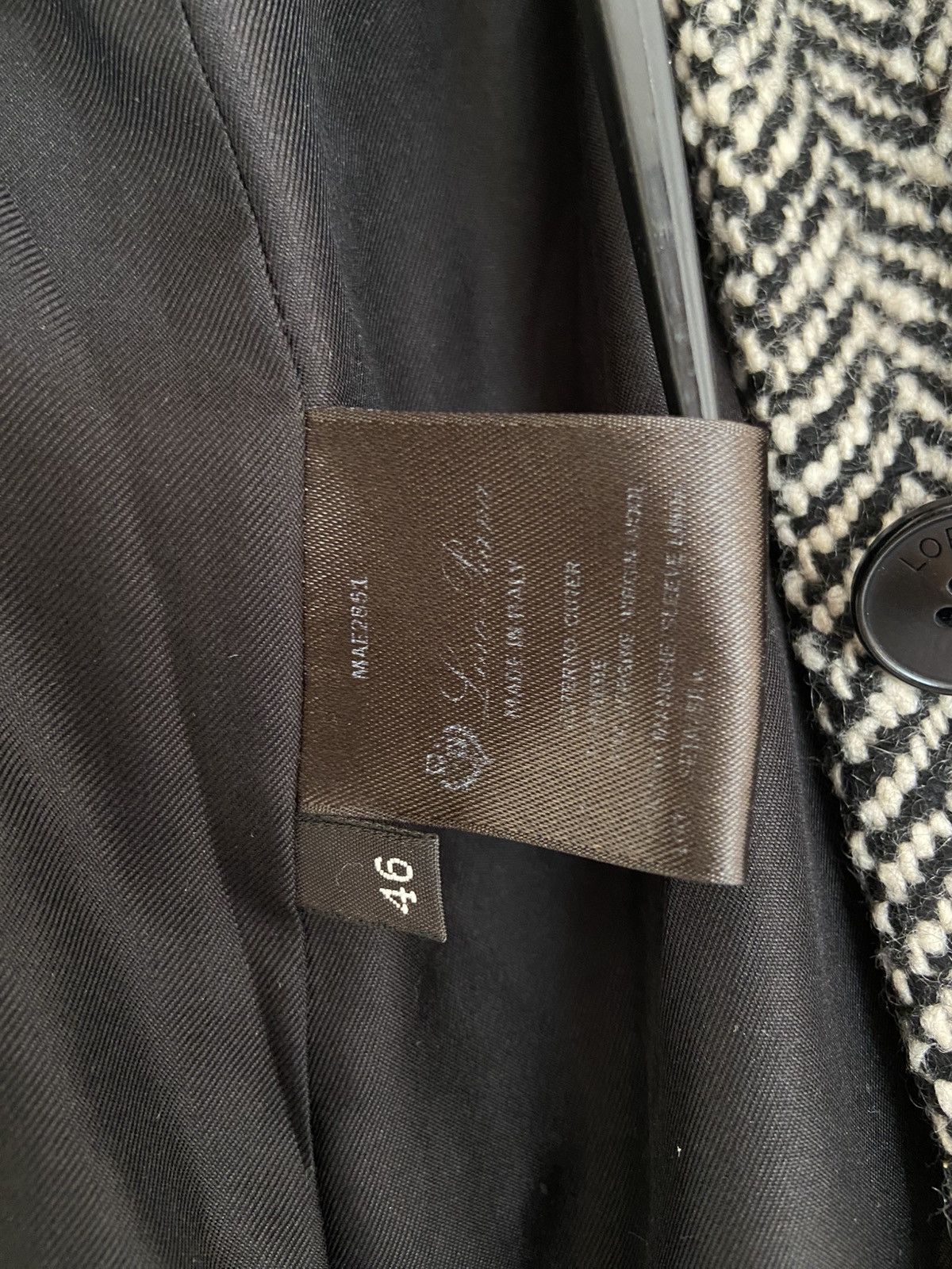 Loro Piana Loro Piana Cashmere/Wool Coat Size L / US 10 / IT 46 - 9 Thumbnail