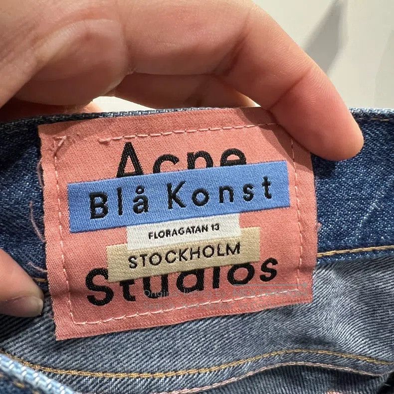 Acne Studios Acne Studios Loose Straight Denim Jeans Size US 26 / EU 42 - 3 Thumbnail