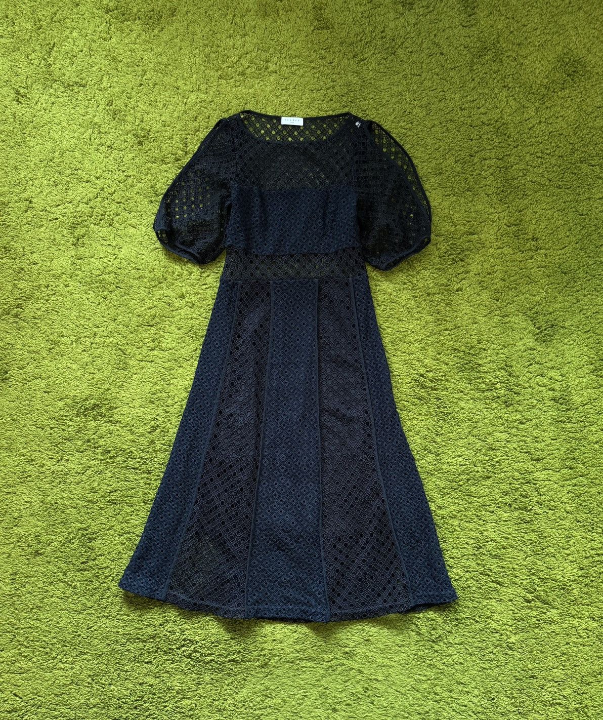 Designer × Sandro Sandro Paris oldmoney style crochet maxi dress Size XS / US 0-2 / IT 36-38 - 1 Thumbnail