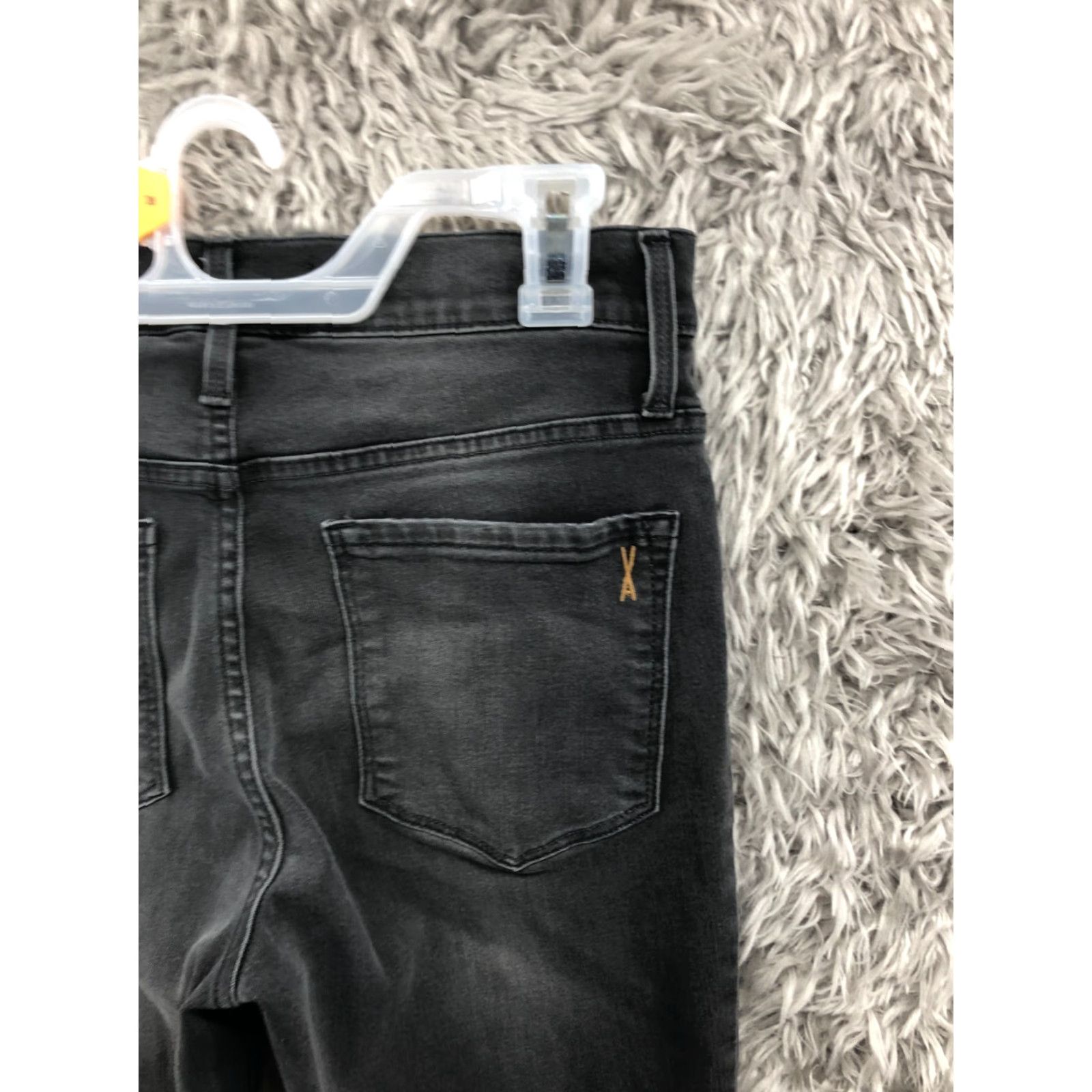 Vintage VINTAGE America Jeans Size 6 Womens Mid Rise Dark Wash Gray Denim Size 28" / US 6 / IT 42 - 6 Thumbnail