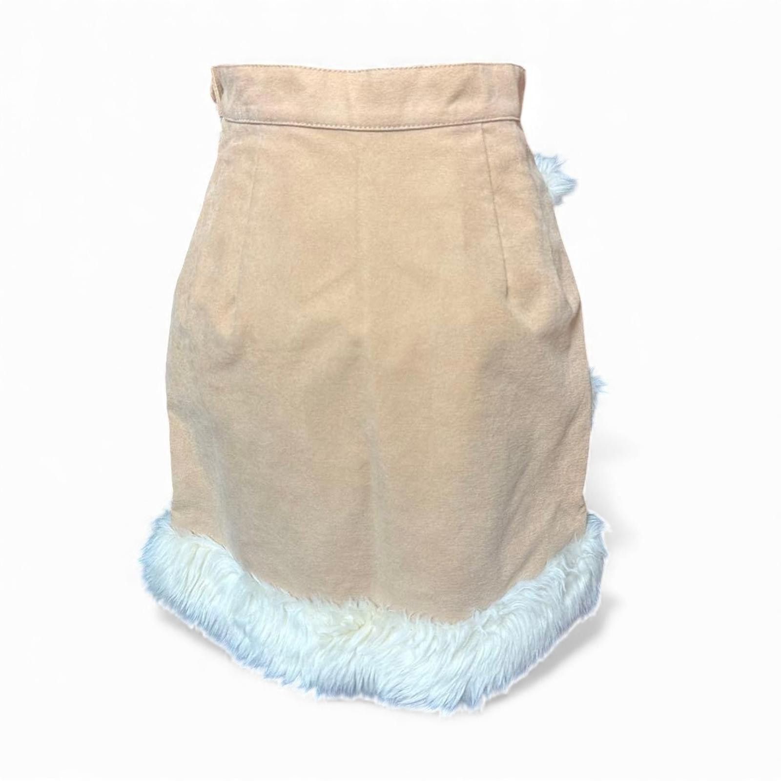 Hysteric Glamour Hysteric Glamour - Beige Shearling Coat White Fur Trim Size M / US 6-8 / IT 42-44 - 4 Thumbnail