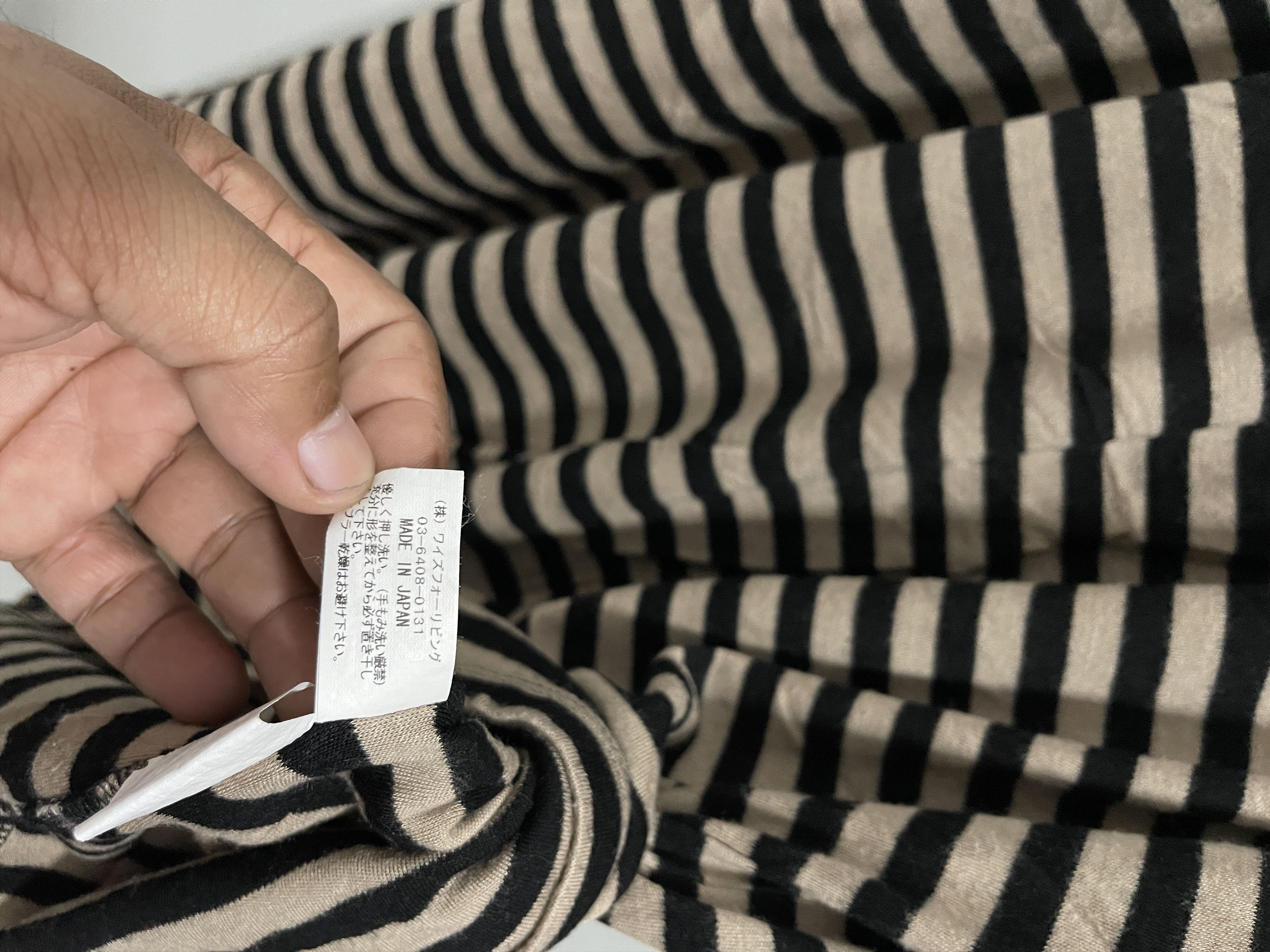 Yohji Yamamoto Y’s For Living By Yohji Yamamoto Striped Midi Dressess Size M / US 6-8 / IT 42-44 - 8 Thumbnail