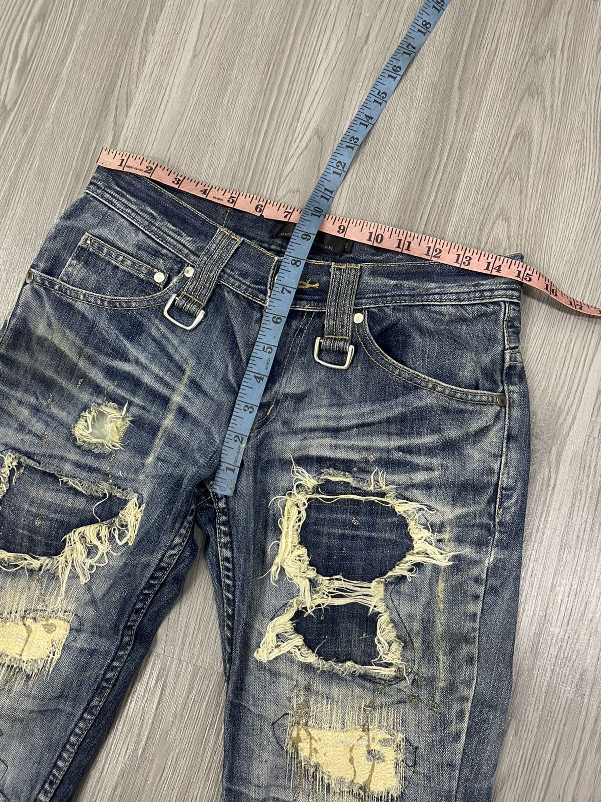 Seditionaries MIDAS BOOT CUT DISTRESSED DENIM Size 30" / US 8 / IT 44 - 9 Thumbnail