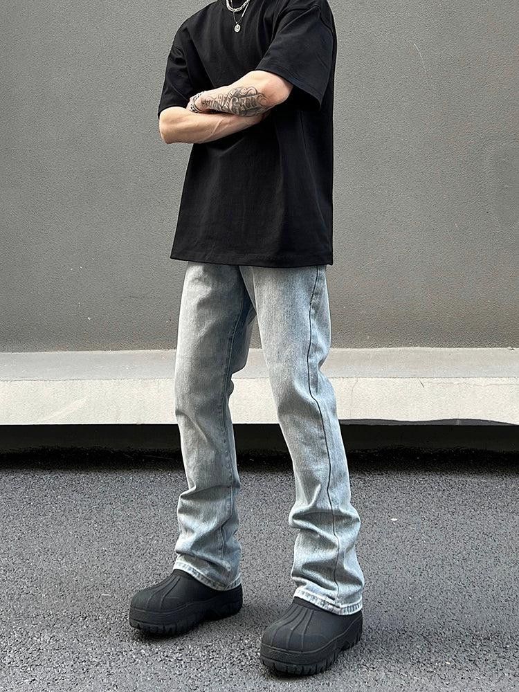 Japanese Brand × Jean Straight Flare Light Blue Jeans Size US 32 / EU 48 - 3 Thumbnail