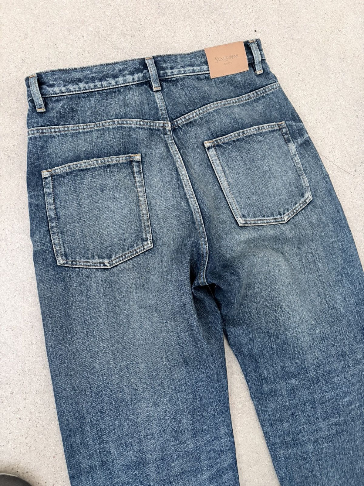 Saint Laurent Paris mid rise japanese denim Size US 30 / EU 46 - 8 Thumbnail