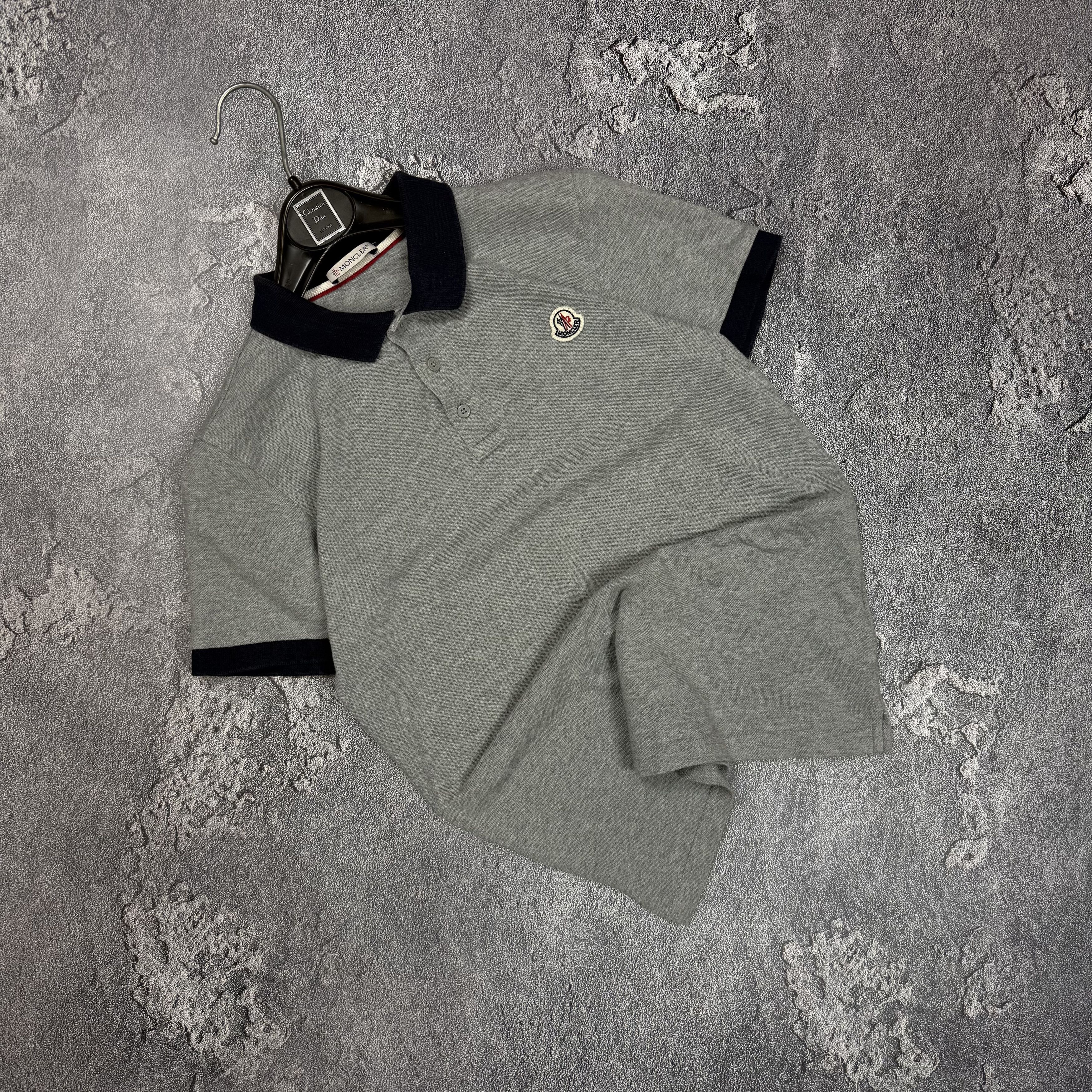 Moncler Vintage Polo Moncler Gray Size XS Size US XS / EU 42 / 0 - 1 Thumbnail