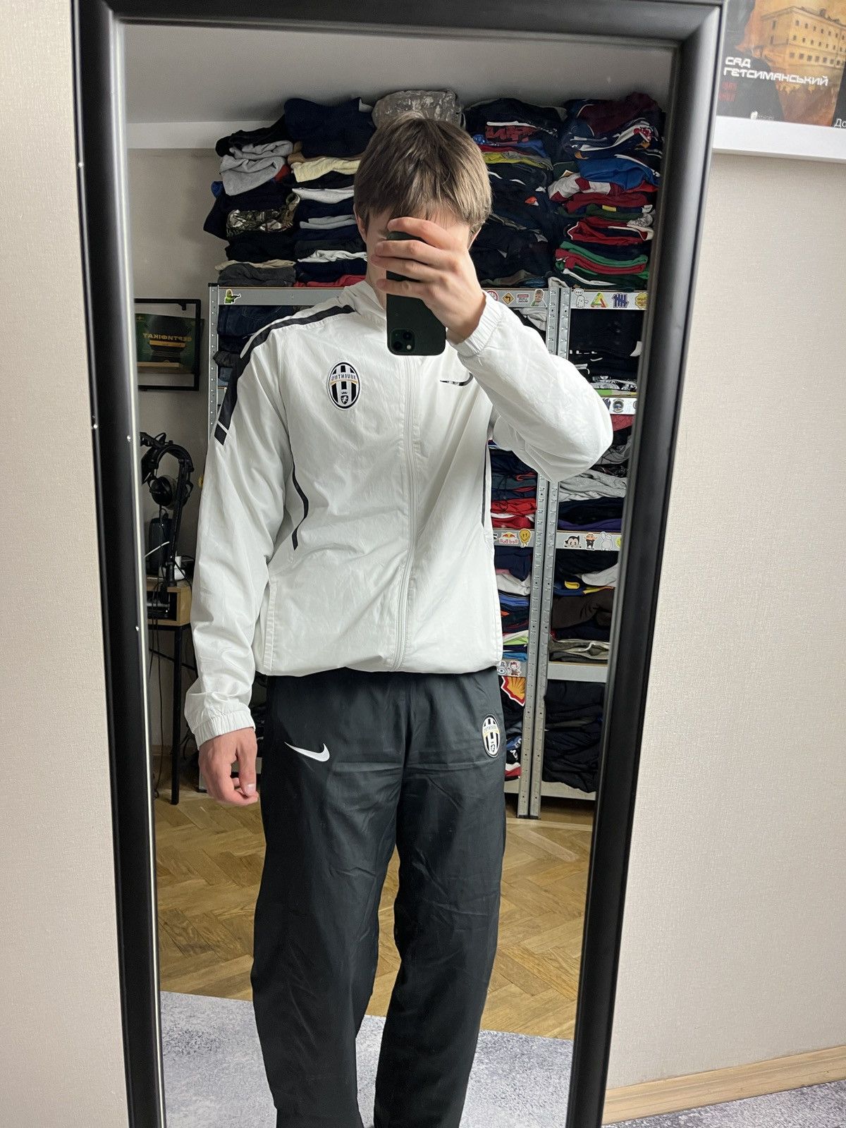 Nike Vintage Nike FC Juventus 00s Tracksuit Y2K Drill Blockcore Size US M / EU 48-50 / 2 - 2 Thumbnail