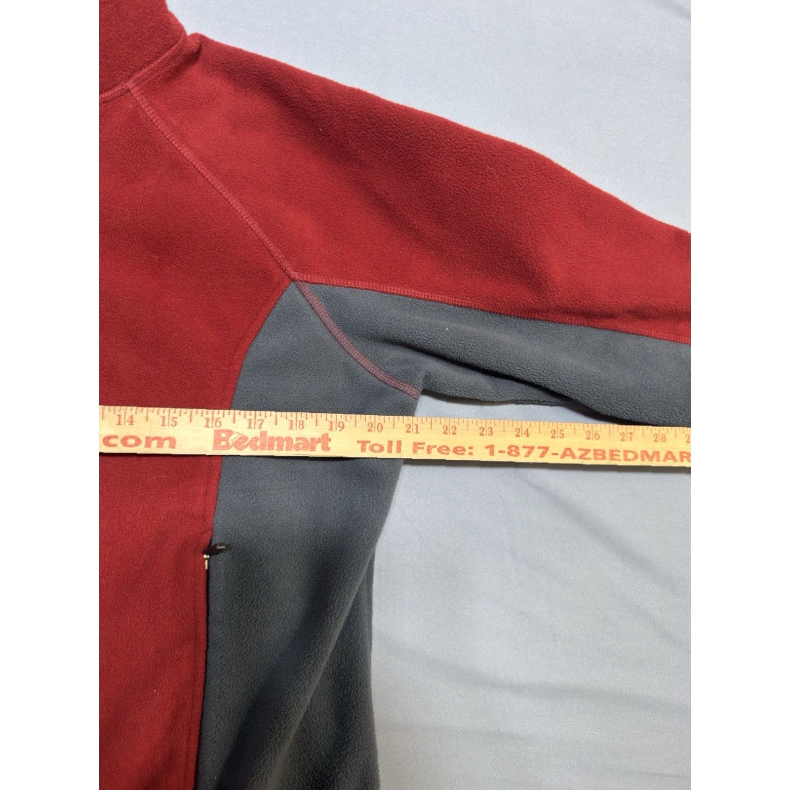 Vintage LL bean Polartec Fleece Jacket Heavyweight Wind Resistant Red Women's L Jacket Size L / US 10 / IT 46 - 4 Thumbnail