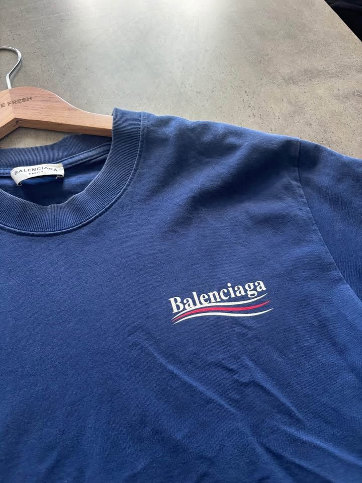 Balenciaga Balenciaga Campaign Logo T-Shirt Size US L / EU 52-54 / 3 - 4 Thumbnail