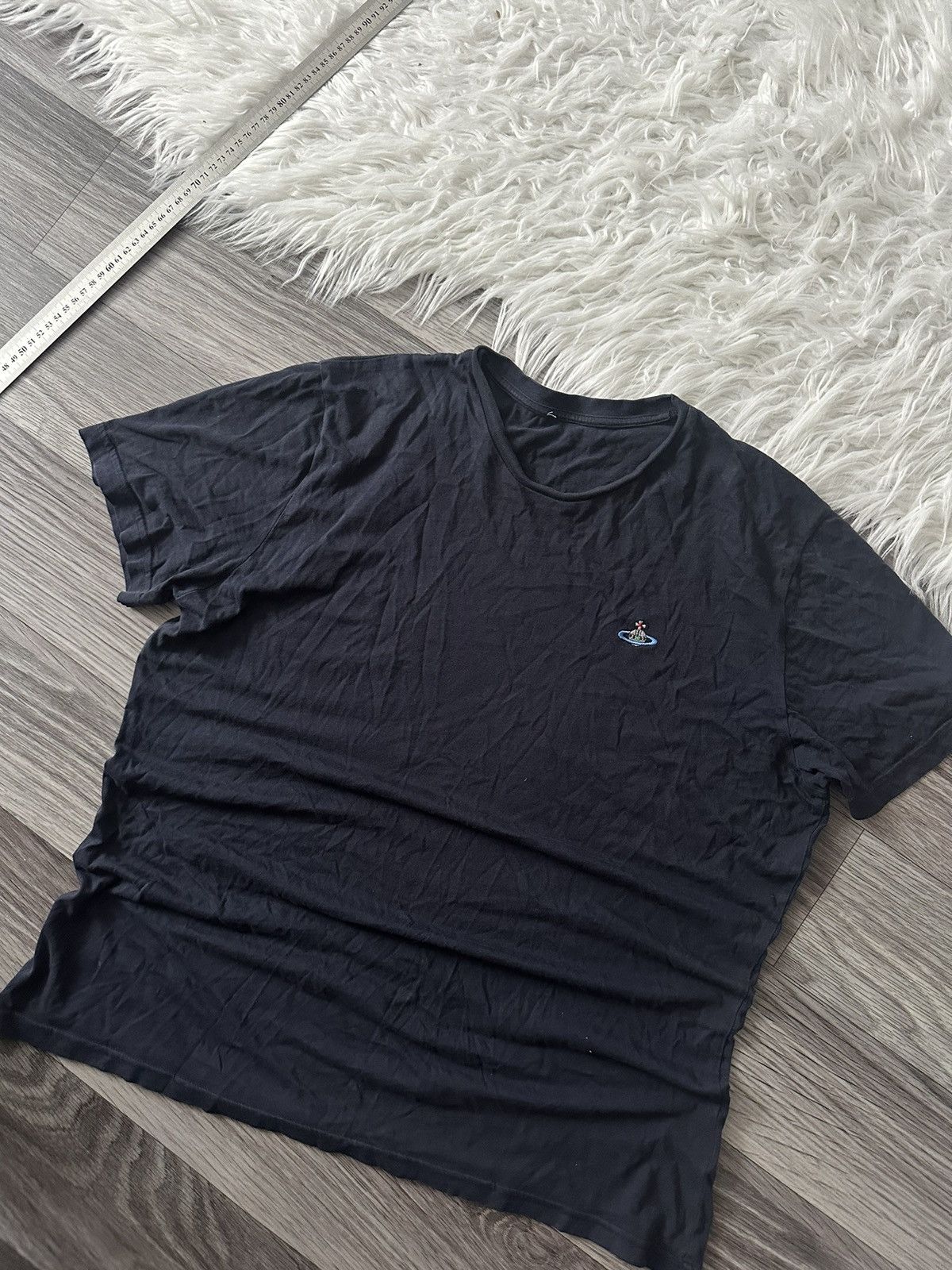Vivienne Westwood Vivienne Westwood Small Logo Blue T shirt luxury hype vntg Size US M / EU 48-50 / 2 - 2 Thumbnail
