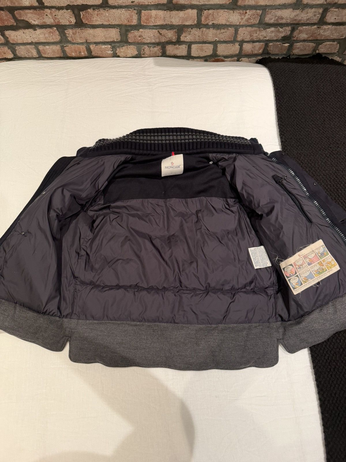 Moncler Men’s Navy Moncler Quilted Down Puffer Jacket Size US M / EU 48-50 / 2 - 3 Thumbnail