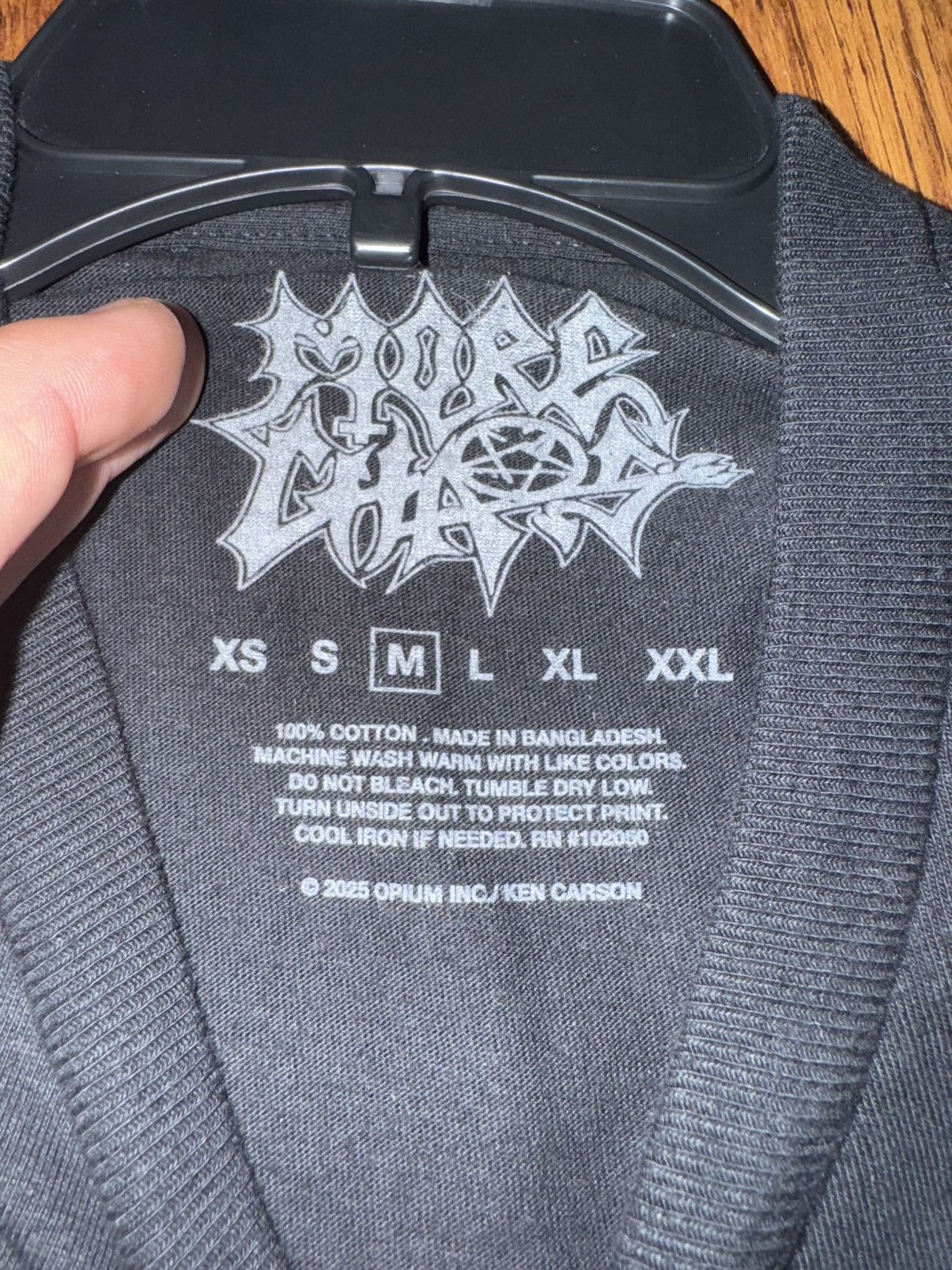 Ed Hardy × Ken Carson Ken Carson More Chaos Shirt Medium Brand new Size US M / EU 48-50 / 2 - 2 Thumbnail