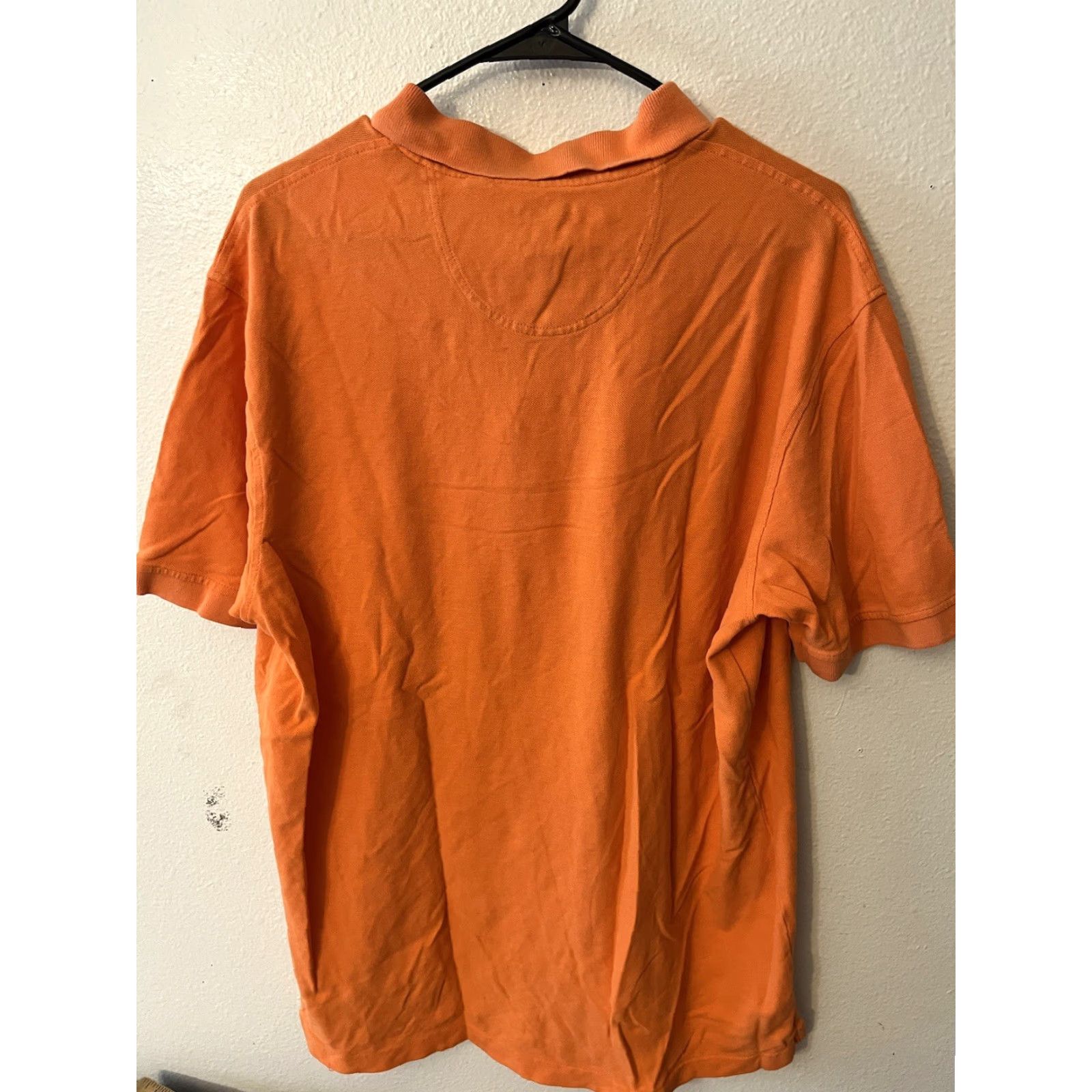 Izod IZOD Heritage Golf Polo Shirt Mens XL Short Sleeve Orange Cotton Blend Logo Sports Size US XL / EU 56 / 4 - 2 Thumbnail