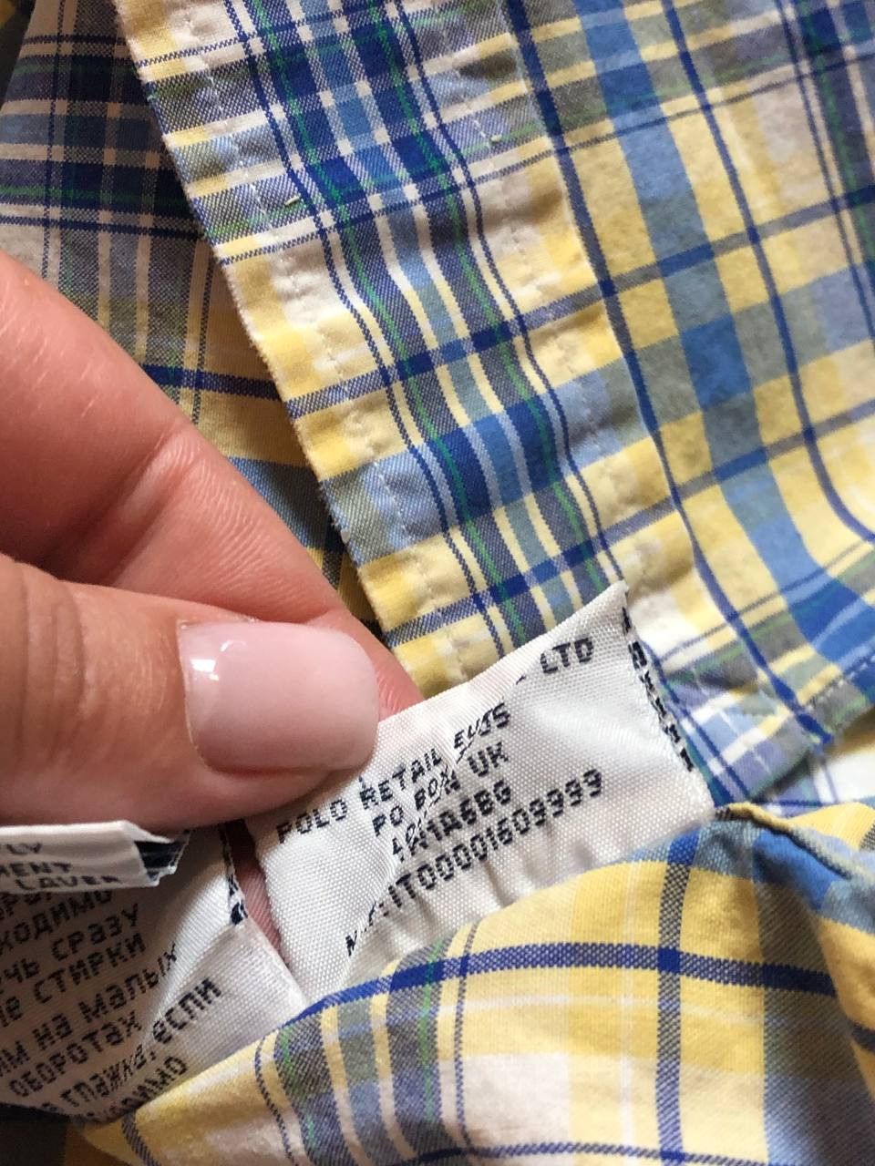 Polo Ralph Lauren Polo Ralph Lauren Collared Shirt Short Sleeve Plaid Size XL Size US XL / EU 56 / 4 - 6 Thumbnail