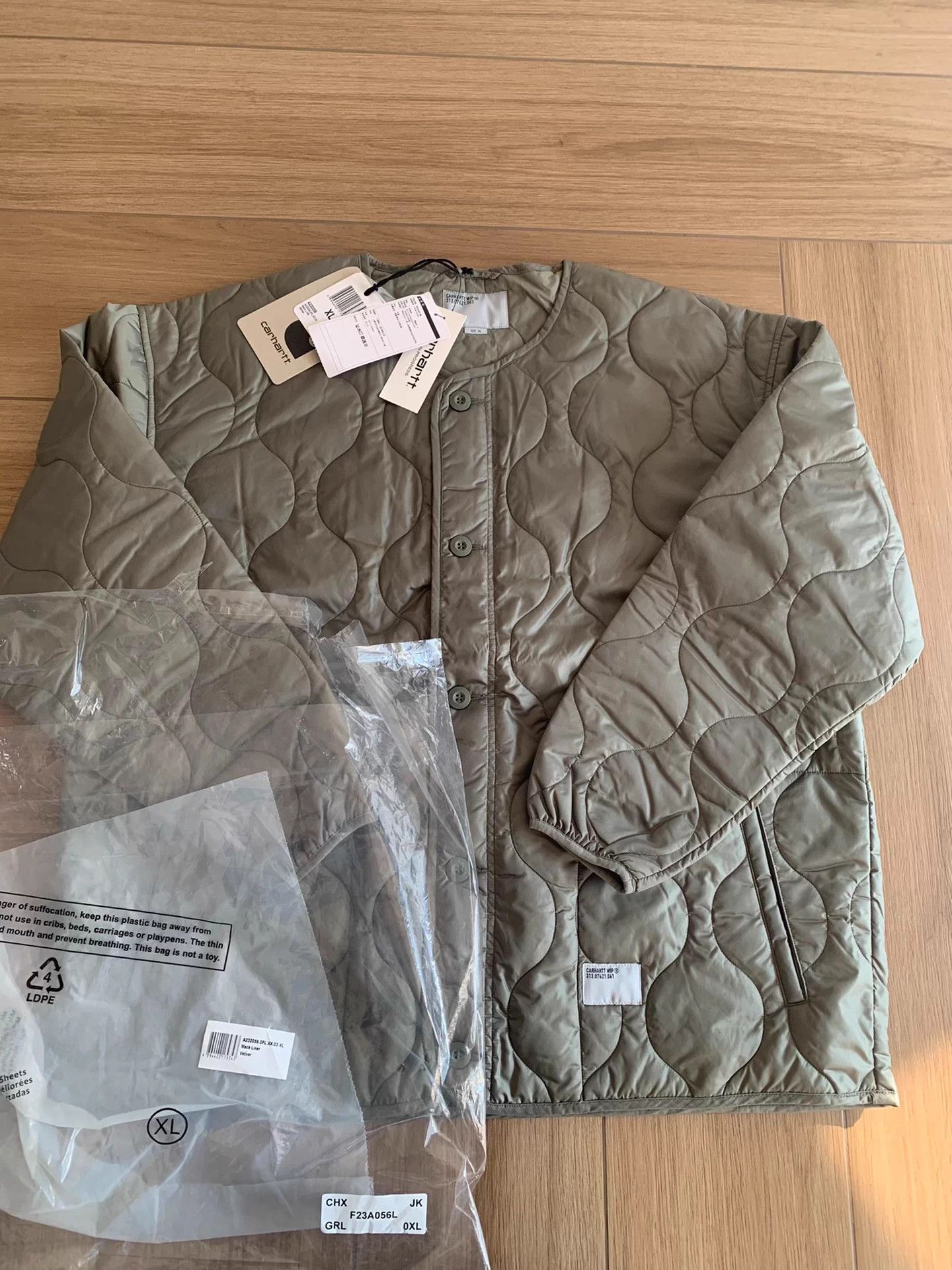 Carhartt Wip CARHARTT WIP Mack Liner Jacket Size US XL / EU 56 / 4 - 1 Thumbnail