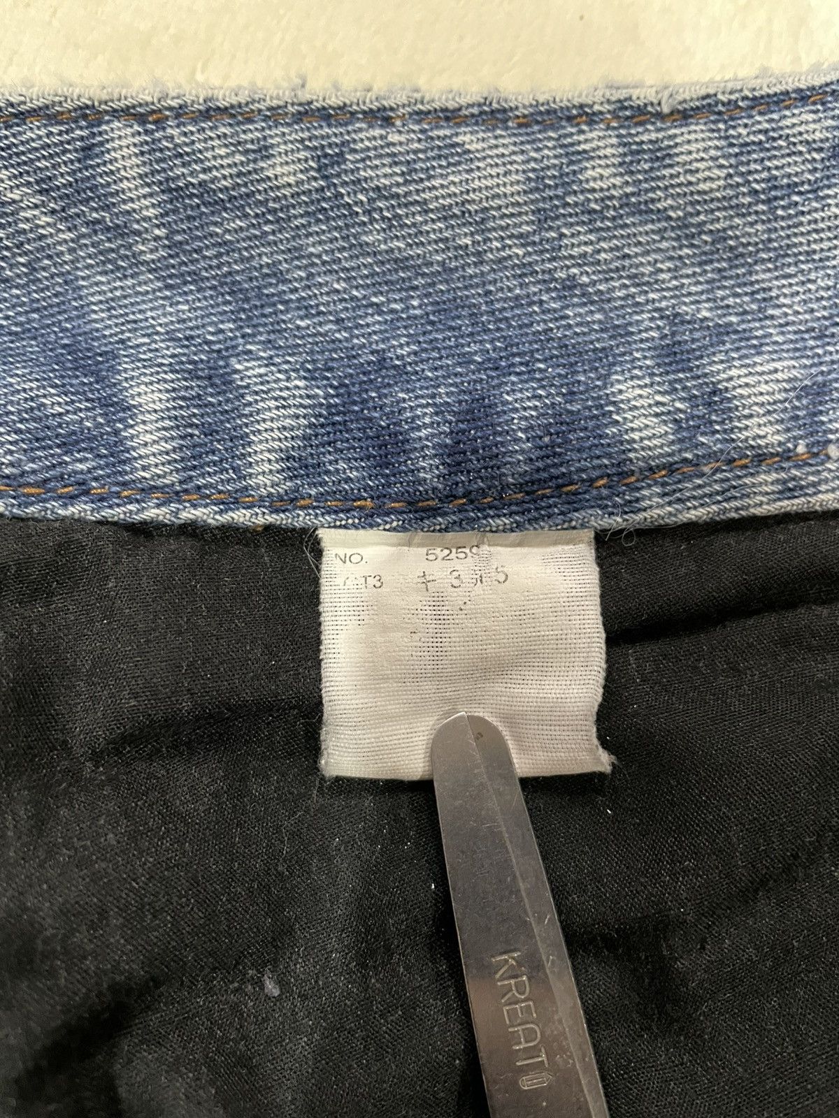 Japanese Brand Vintage Root Three Style Mudwash Distress Faded Denim Jeans Size US 32 / EU 48 - 8 Thumbnail