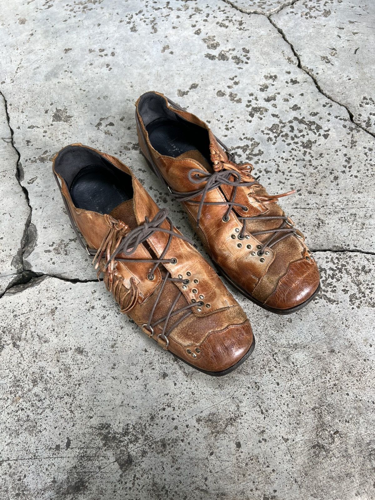 Other Avant Garde* Whoop'ee Japan Leather Boots Size US 10.5 / EU 43-44 - 3 Thumbnail