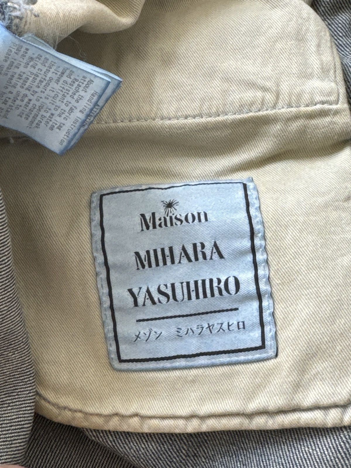 Maison MIHARA YASUHIRO Maison Mihara Yasuhiro Layered Double Waist Denim 21-22AW Size US 34 / EU 50 - 10 Thumbnail