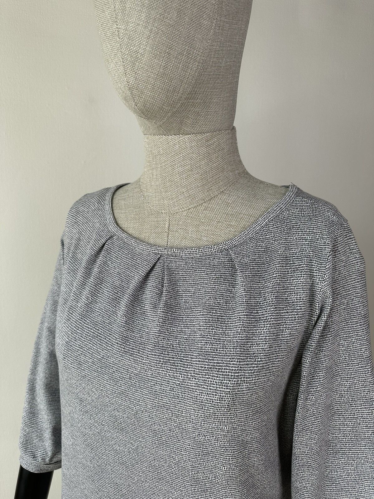 Marimekko MARIMEKKO PISKU Stretch Cotton 3/4 Sleeve Dress Tunic Size M / US 6-8 / IT 42-44 - 5 Thumbnail