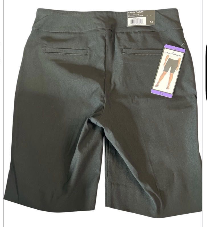 Designer Hilary Bradley Ladies' Pull On Bermuda Short Sz XS 9” Inseam Size 26" / US 2 / IT 38 - 2 Thumbnail