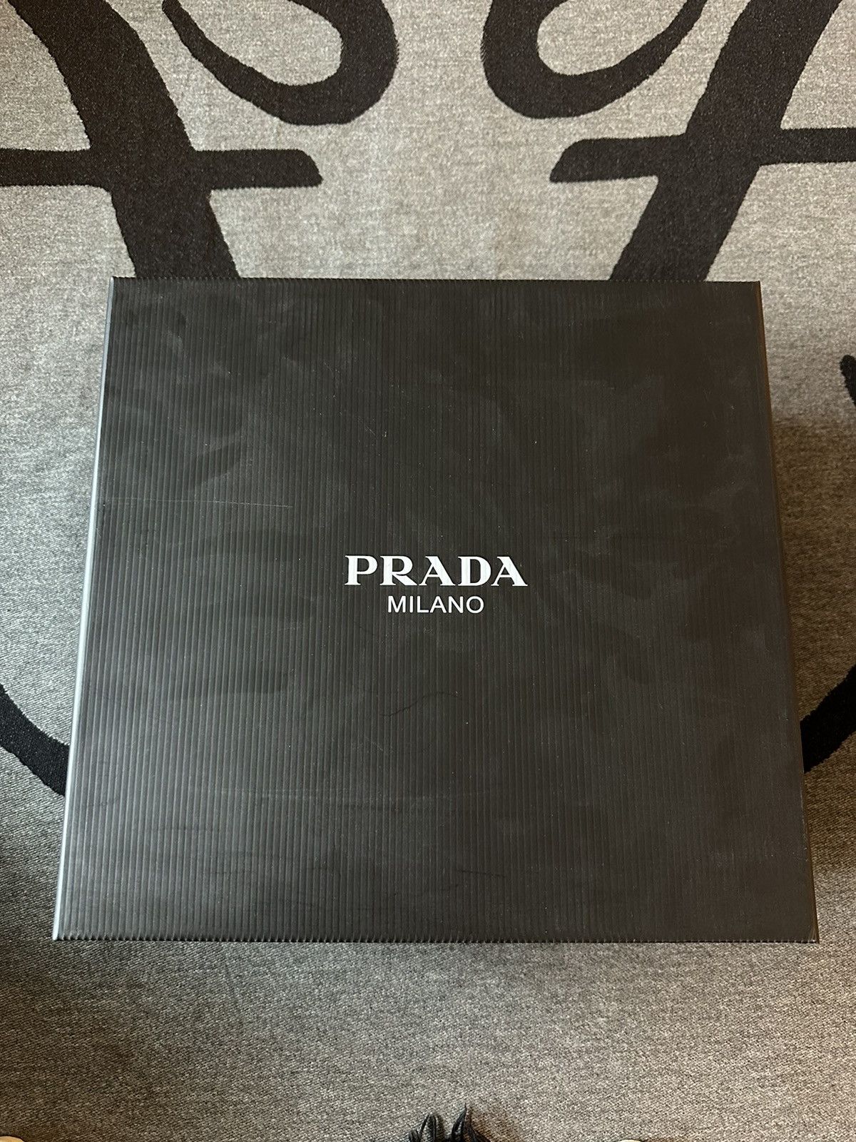 Prada Prada Men's Cloudbust Thunder Lug-sole Sneakers Blue/Black Size US 8 / EU 41 - 7 Thumbnail