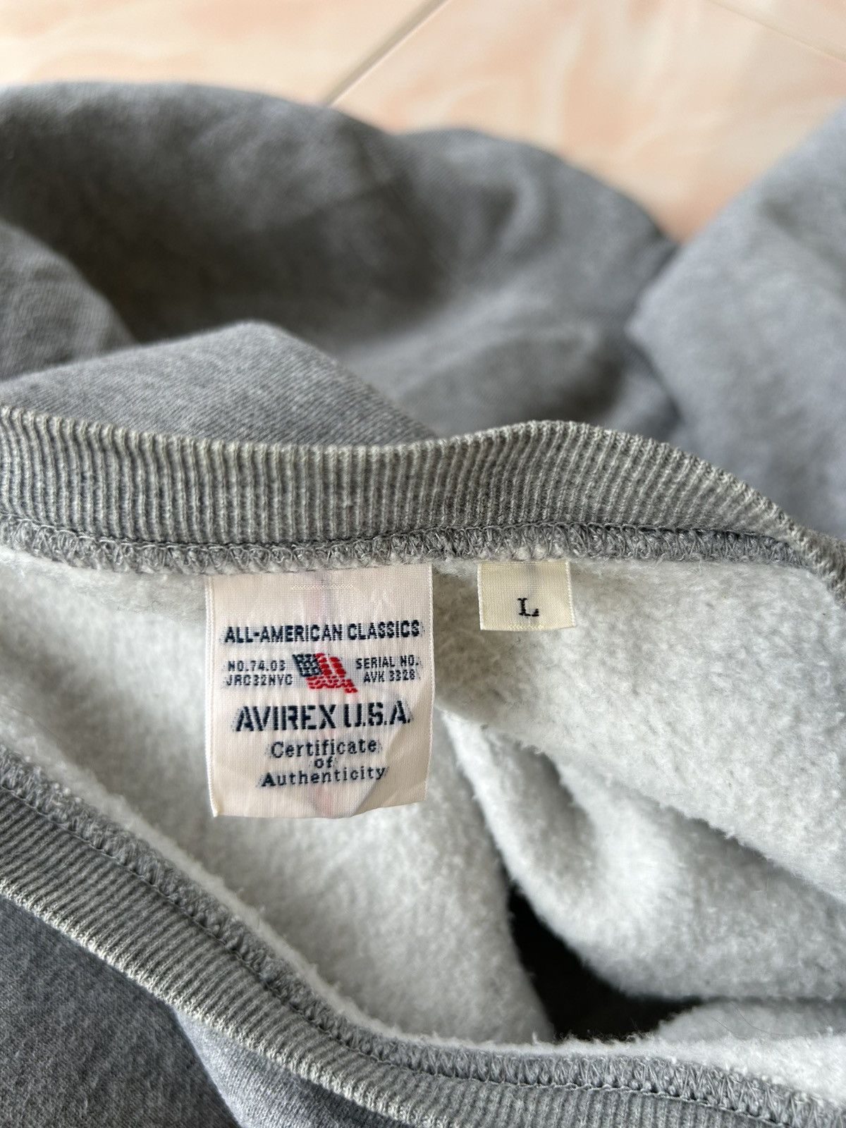 Avirex USAFA 75th Air Patrol Unit Sweatshirt Size US L / EU 52-54 / 3 - 6 Thumbnail