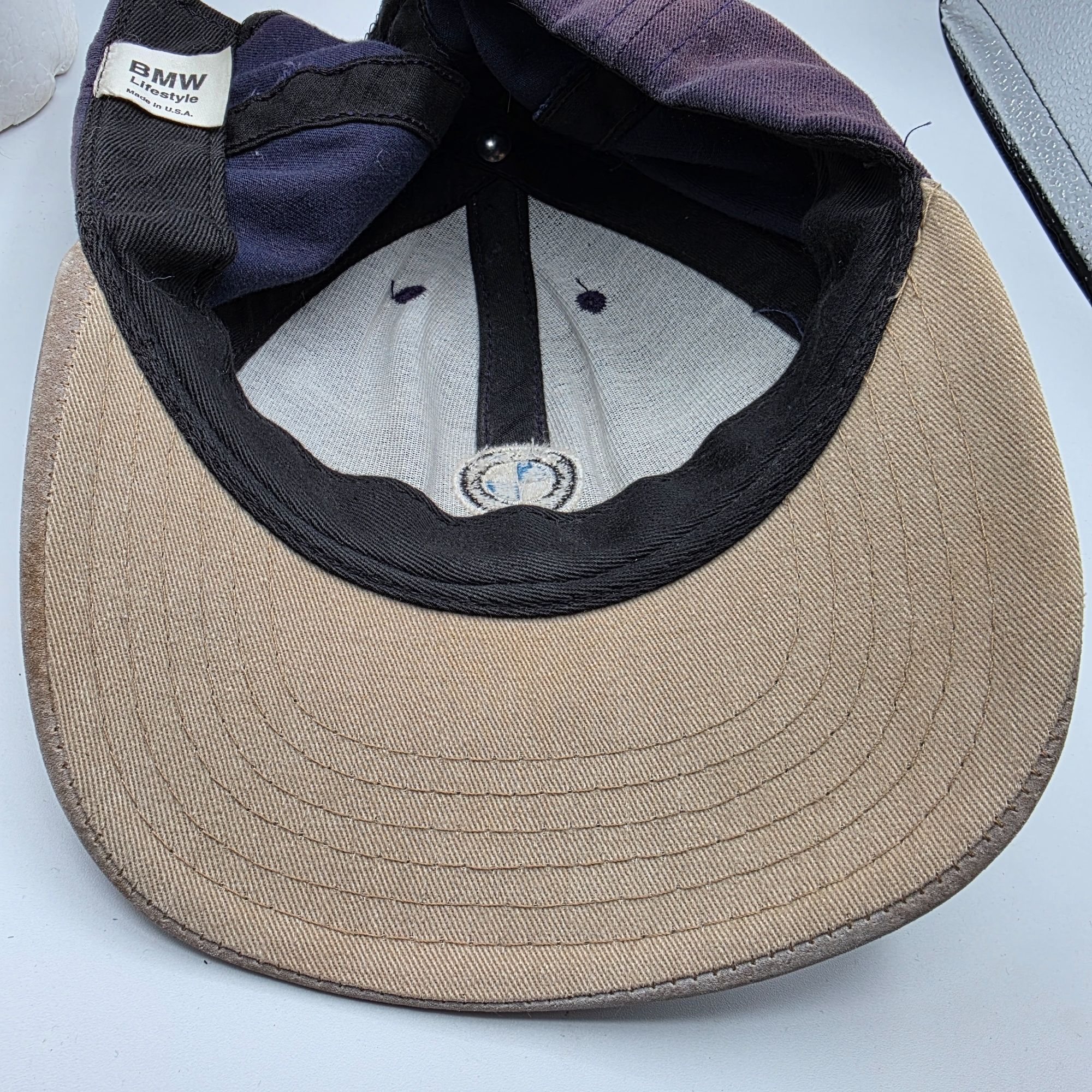 BMW Vintage BMW Lifestyle Adults Hat Cap Made In USA Motorsports Size ONE SIZE - 8 Thumbnail