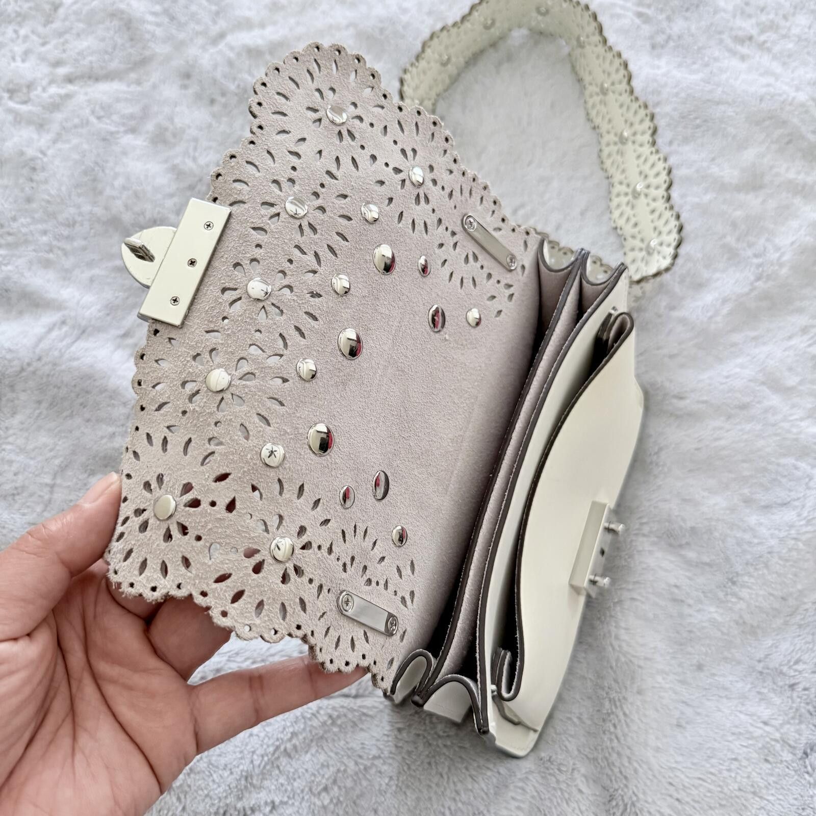 Other Rebecca Minkoff White Leather Crossbody Bag Size ONE SIZE - 5 Thumbnail