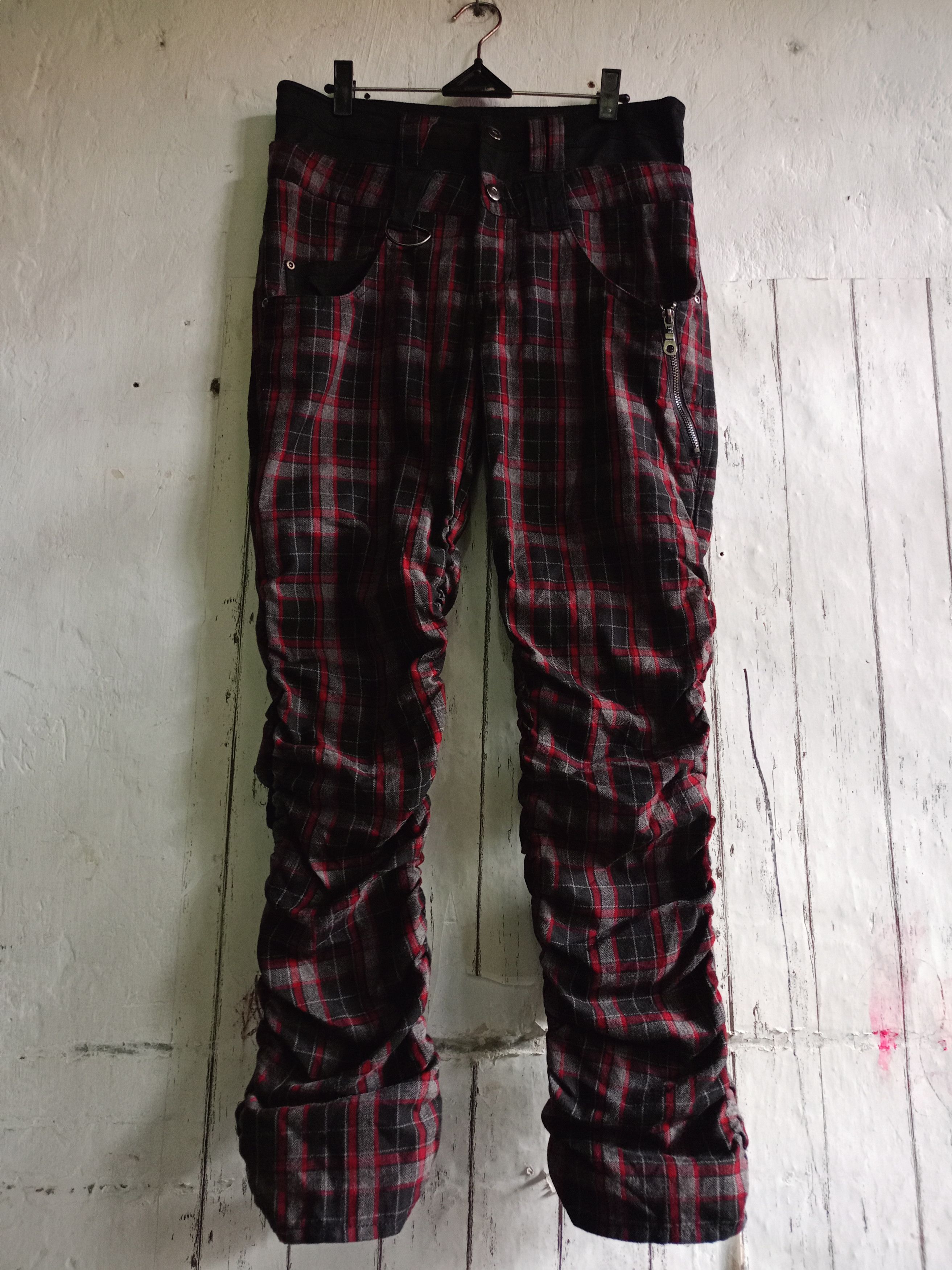 Japanese Brand × Seditionaries Ragout Doble Waist Tartan Pants Size US 32 / EU 48 - 1 Thumbnail