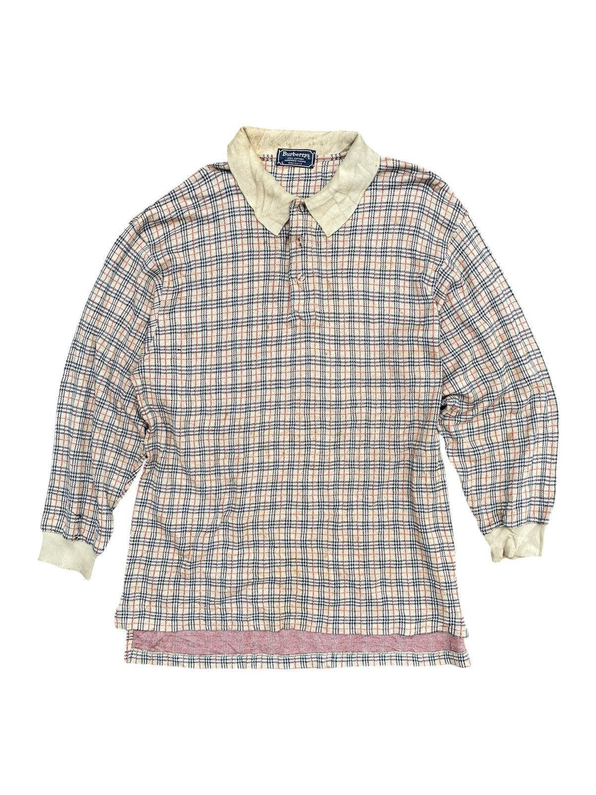 Burberry Vintage Burberry’s Nova Check Longsleeve Shirt Size US L / EU 52-54 / 3 - 1 Thumbnail