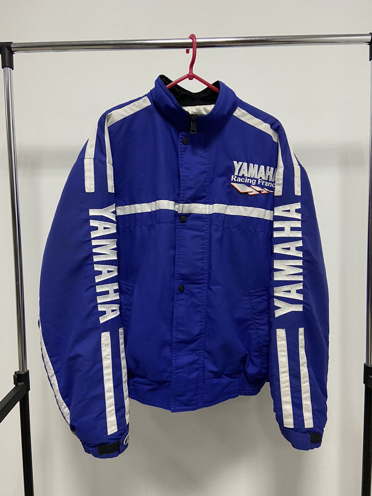 Vintage × Yamaha Yamaha Racing France Jacket Big Logo Vintage Size US XL / EU 56 / 4 - 1 Thumbnail