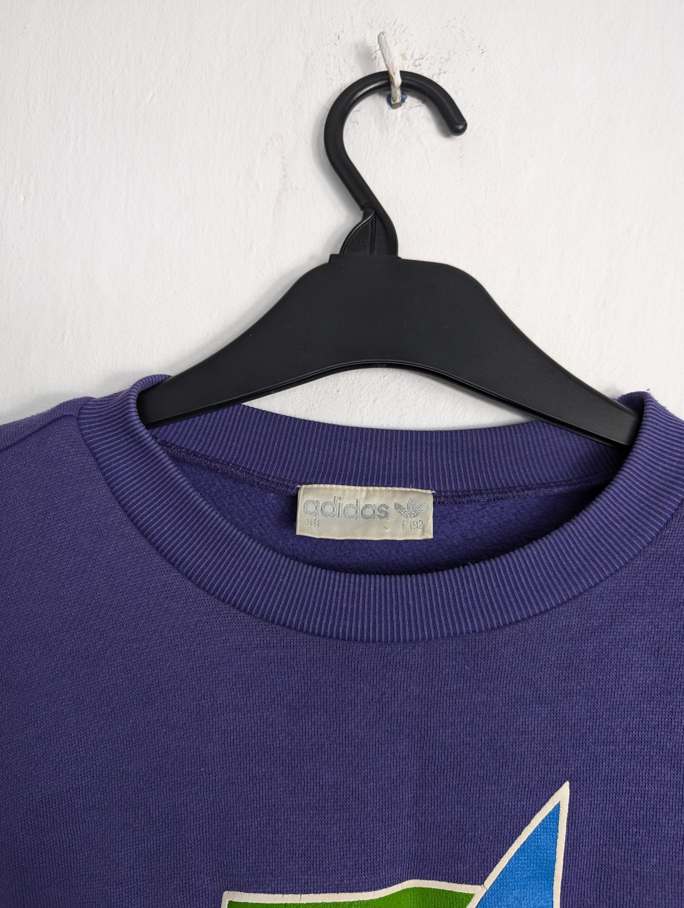 Adidas × Vintage Vintage 90s Adidas Tracksuit Set Purple Colour Block Size US XL / EU 56 / 4 - 4 Thumbnail