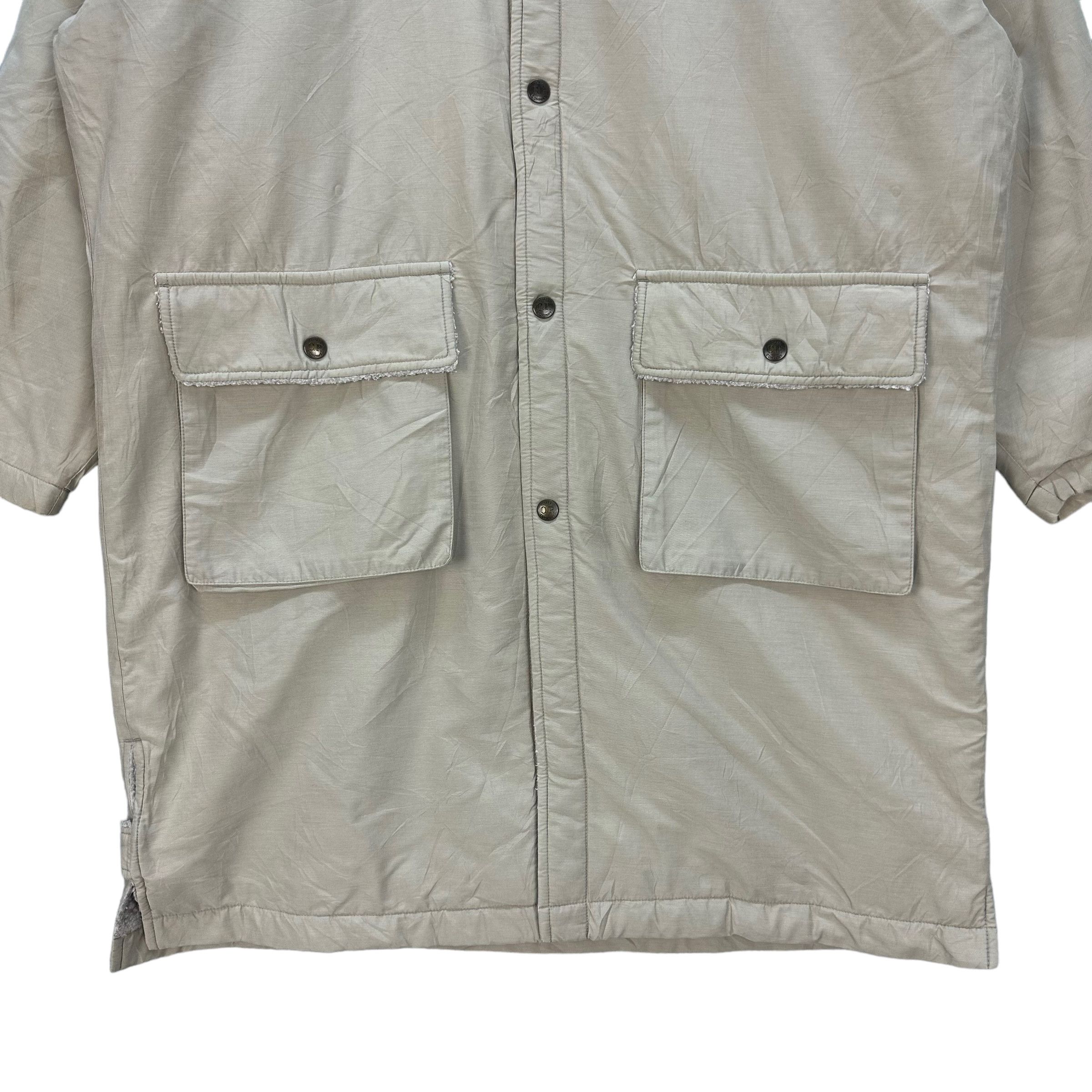 C.P. Company CP COMPANY EMBROIDERY BIG LOGO SHERPA PARKA #8286-001 Size US L / EU 52-54 / 3 - 6 Thumbnail