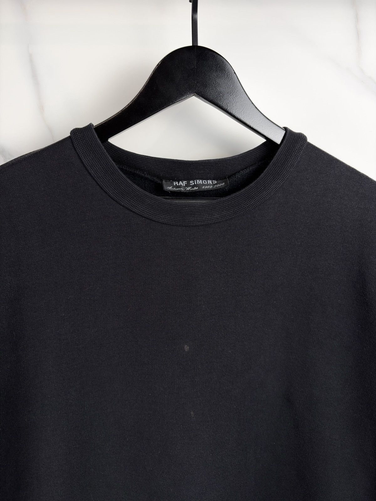 Raf Simons AW99 Raf Simons Disorder Short Sleeve Crewneck Sweatshirt Size US M / EU 48-50 / 2 - 4 Thumbnail