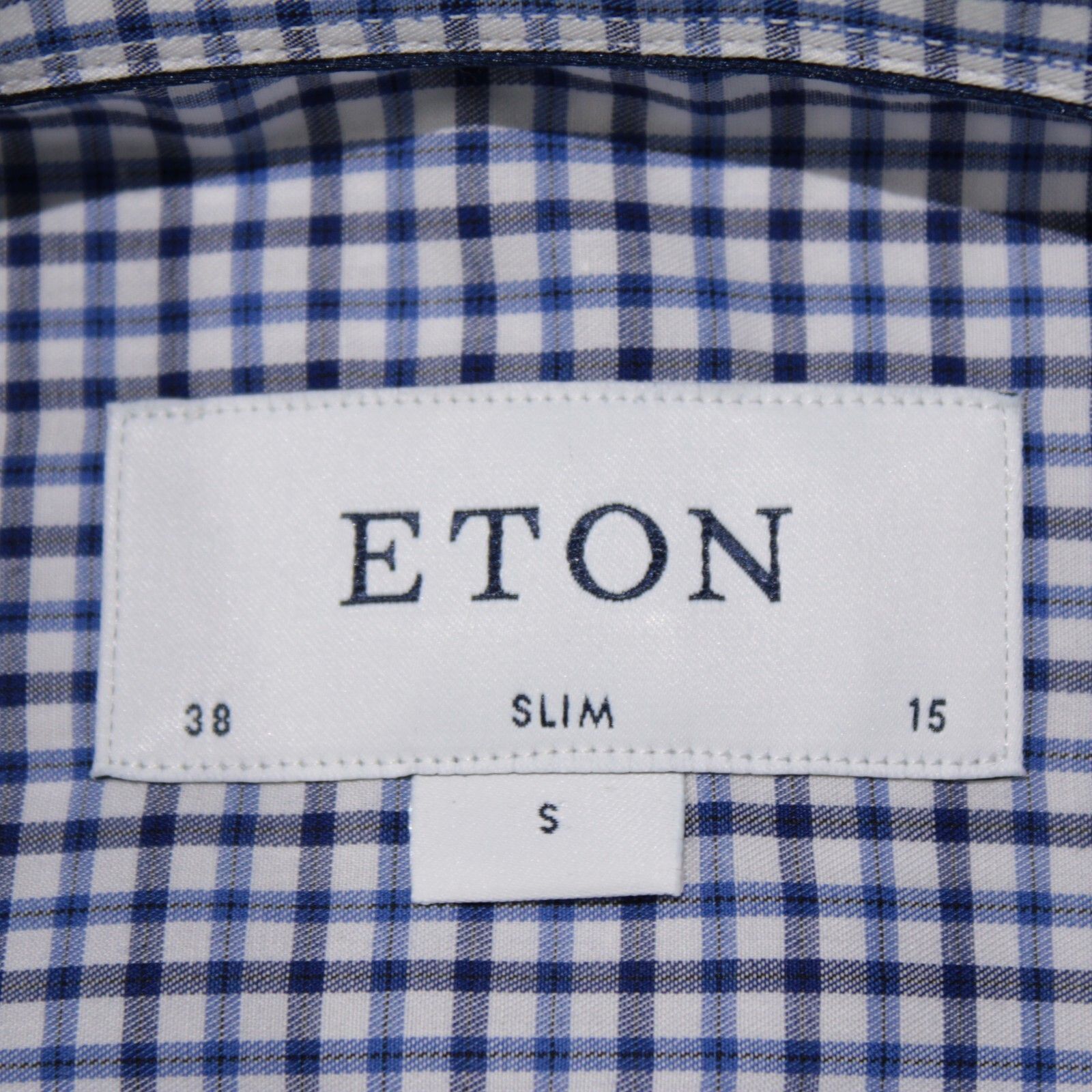Eton Eton New with tags Shirt Size S US In Blue Size US S / EU 44-46 / 1 - 8 Thumbnail