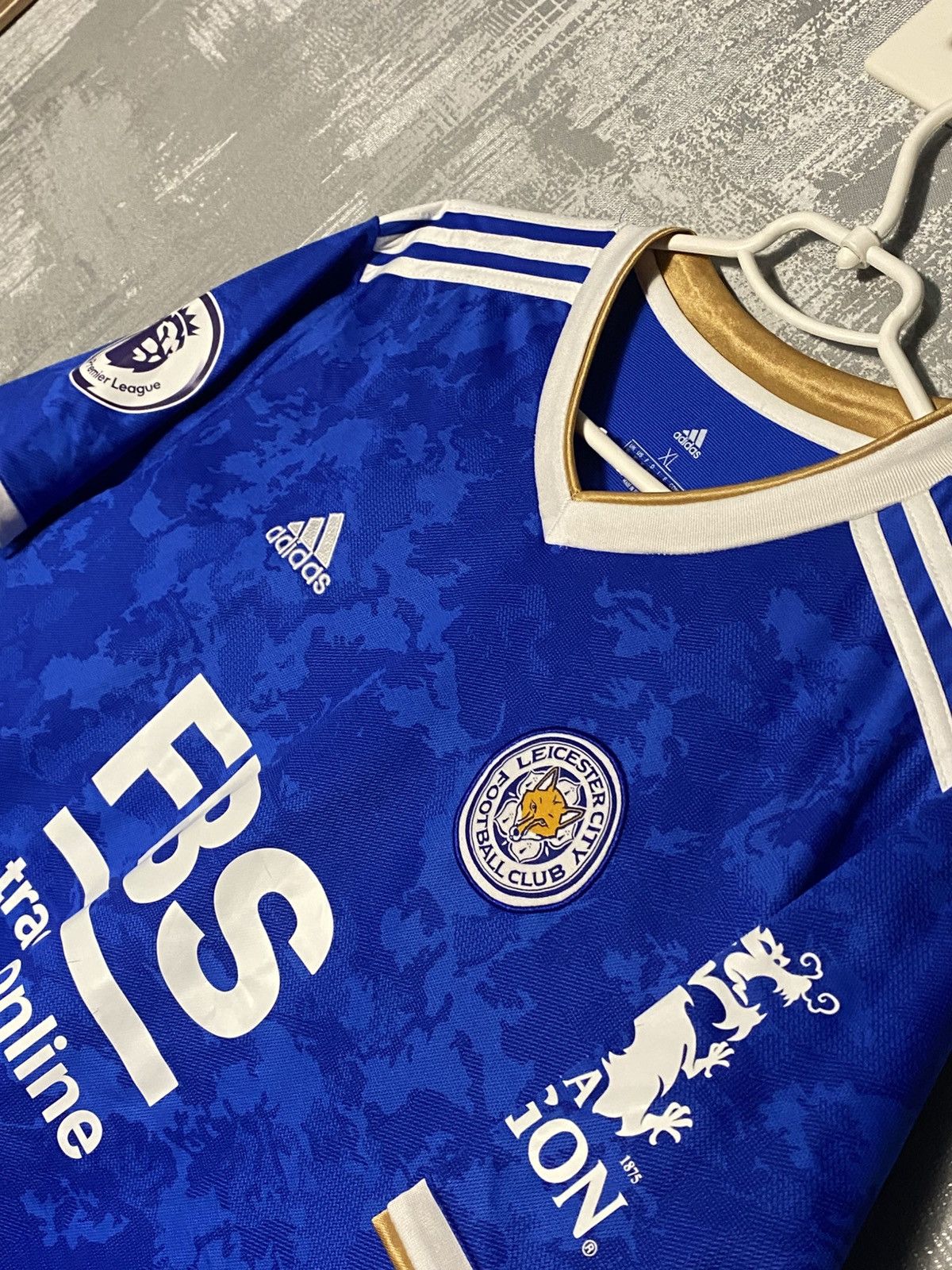 Adidas × Other UK 2021 Leicester City Adidas Soccer Football Jersey Size L-XL Size US XL / EU 56 / 4 - 5 Thumbnail