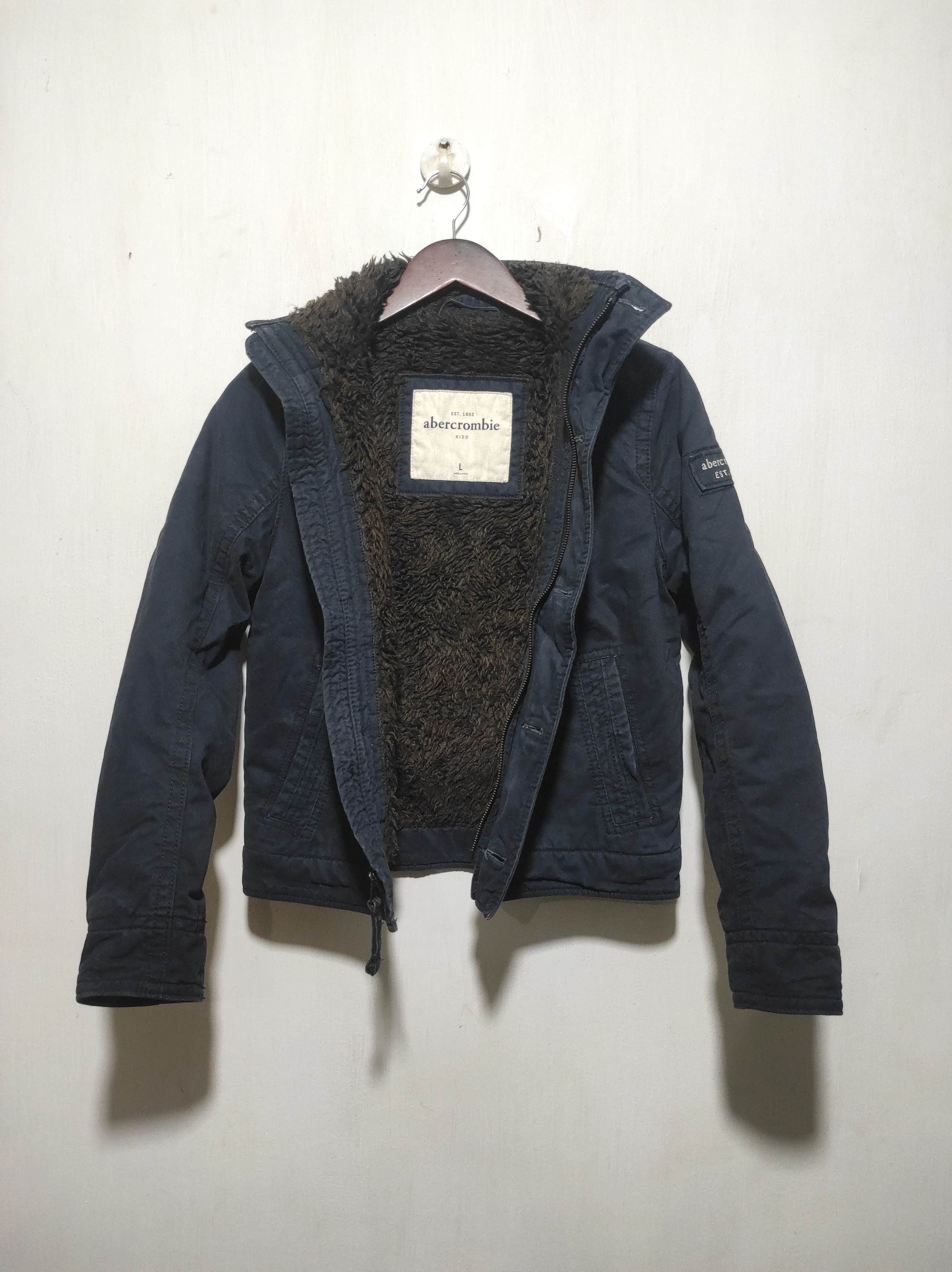 Abercrombie & Fitch Abercrombie & Fitch Kids Sherpa Jacket Size US XS / EU 42 / 0 - 10 Thumbnail