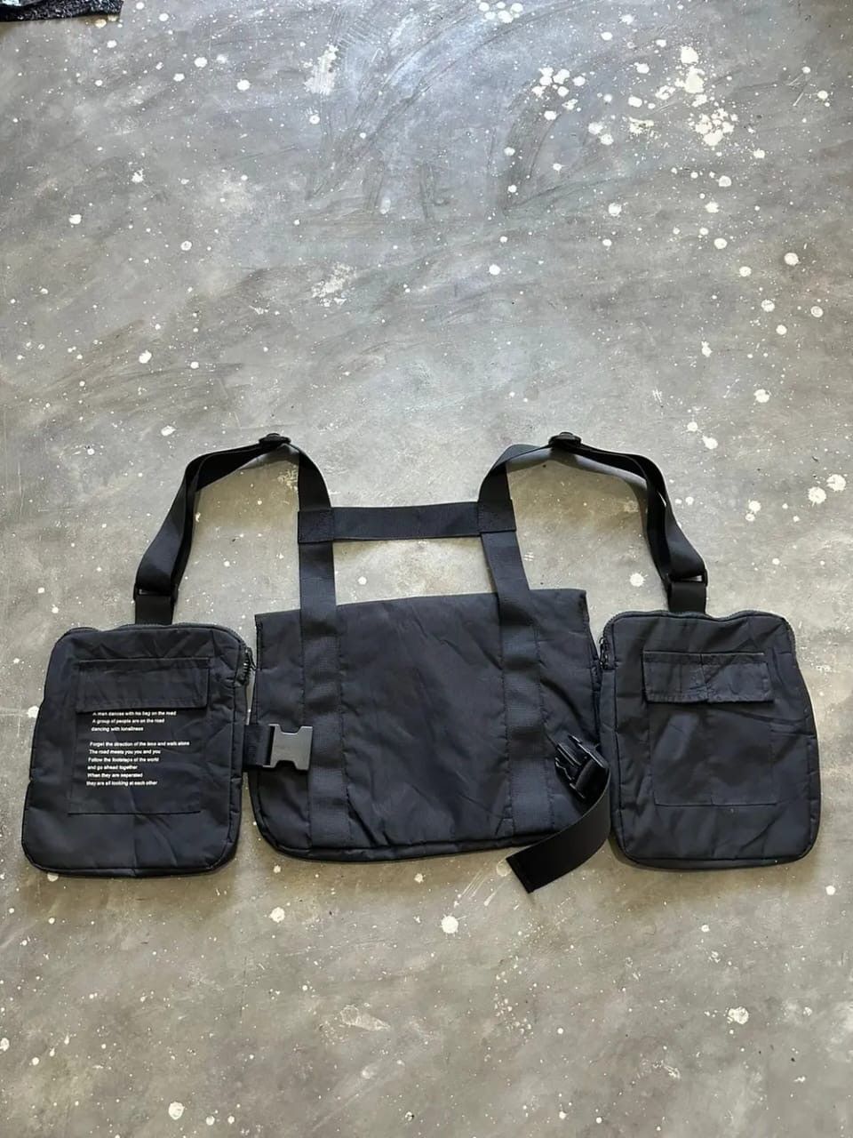 Other Beedeechn Chest bag tactical techwear style bag Size ONE SIZE - 9 Thumbnail