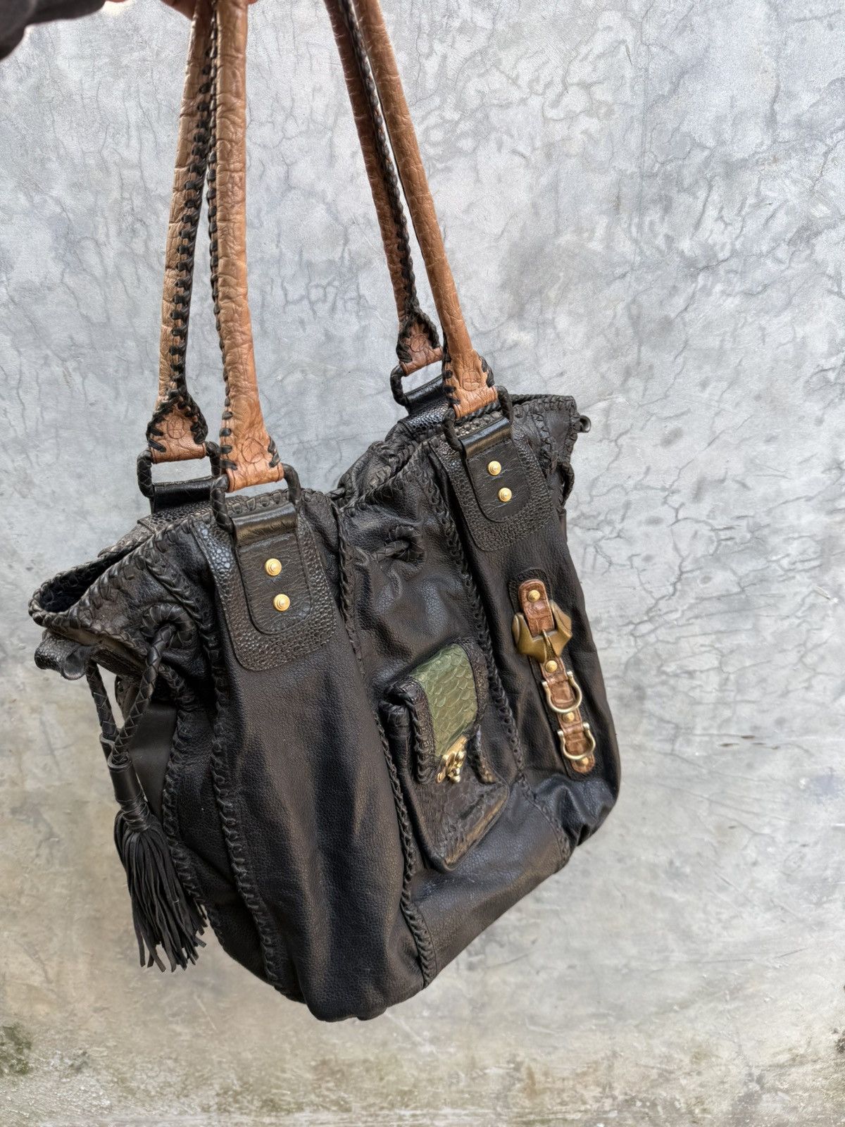 Other Sabbatha steampunk leather bag Size ONE SIZE - 4 Thumbnail