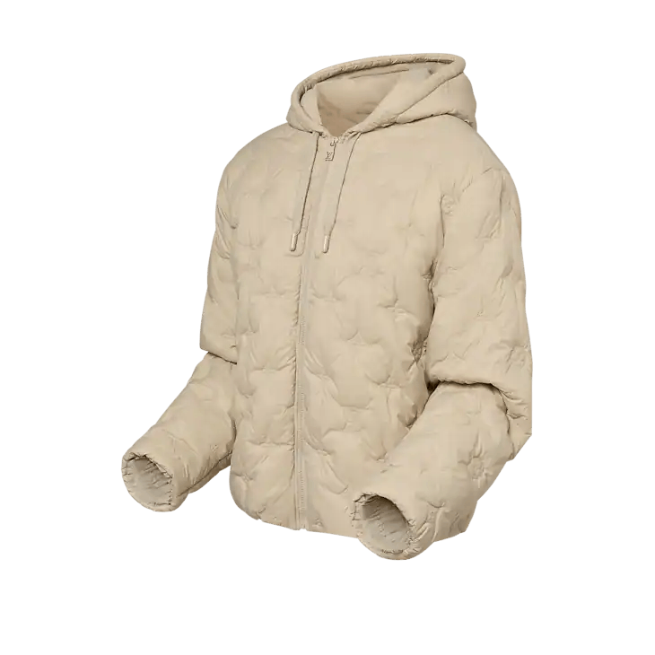 Louis Vuitton Monogram Quilted Nylon Hooded Blouson Size US L / EU 52-54 / 3 - 2 Thumbnail