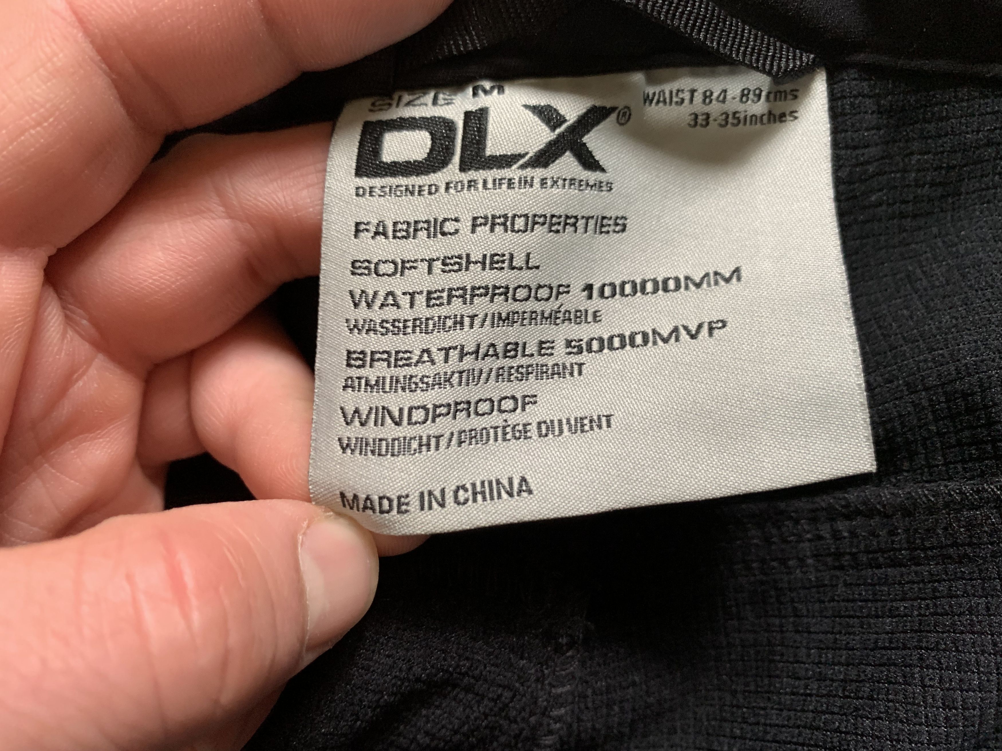 Sports Specialties DLX Mens Black Ski Board Mountain Pants Trousers Size US 33 - 9 Thumbnail