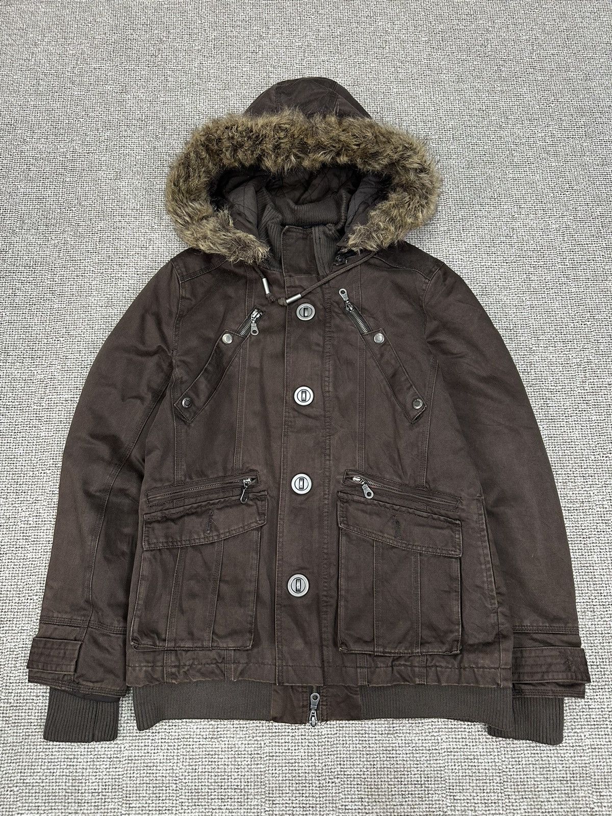 Le Grande Bleu (L.G.B.) In The Attic Fur Lgb Style Vkei Jacket Z258 ...